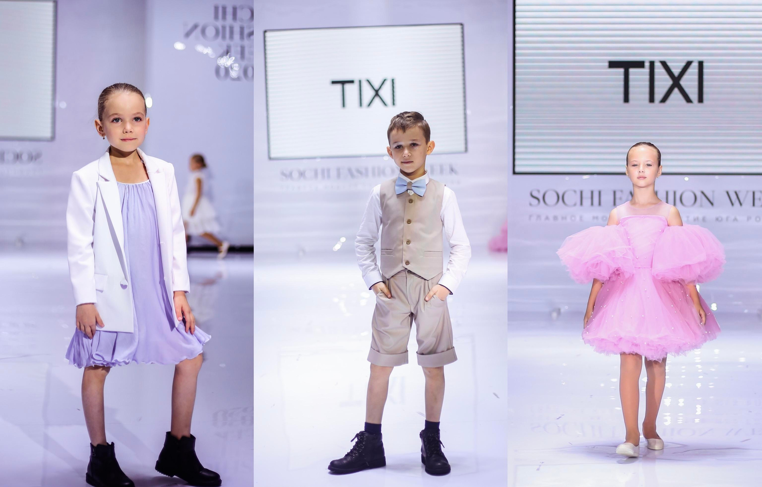 NEW COLLECTION BRAND TIXI SOCHI FASHION WEEK. Модельная студия MIA Models