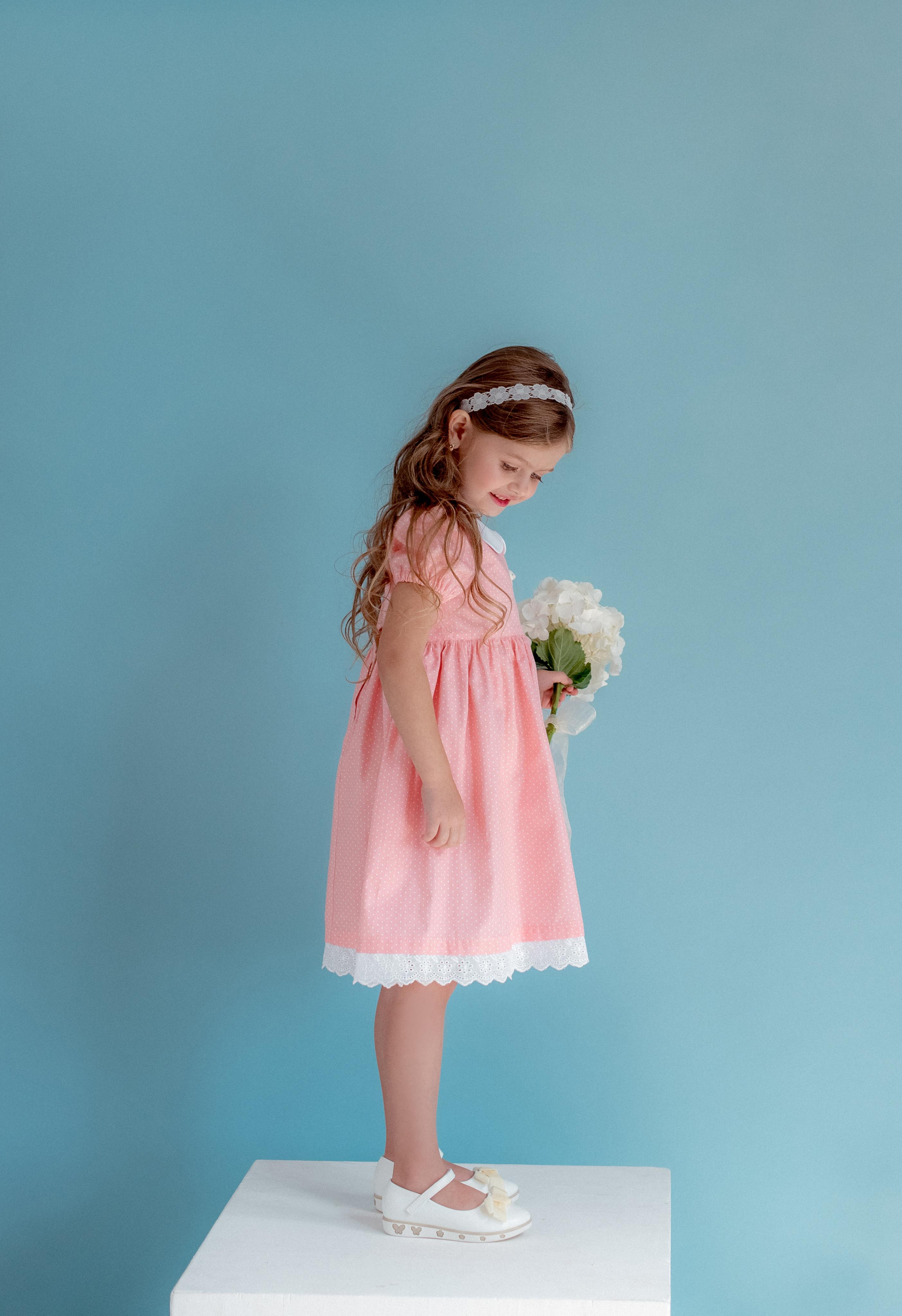 Рекламная съемка детских платьев SUN MARINO STORE г. Краснодар. Модельная студия MIA Models