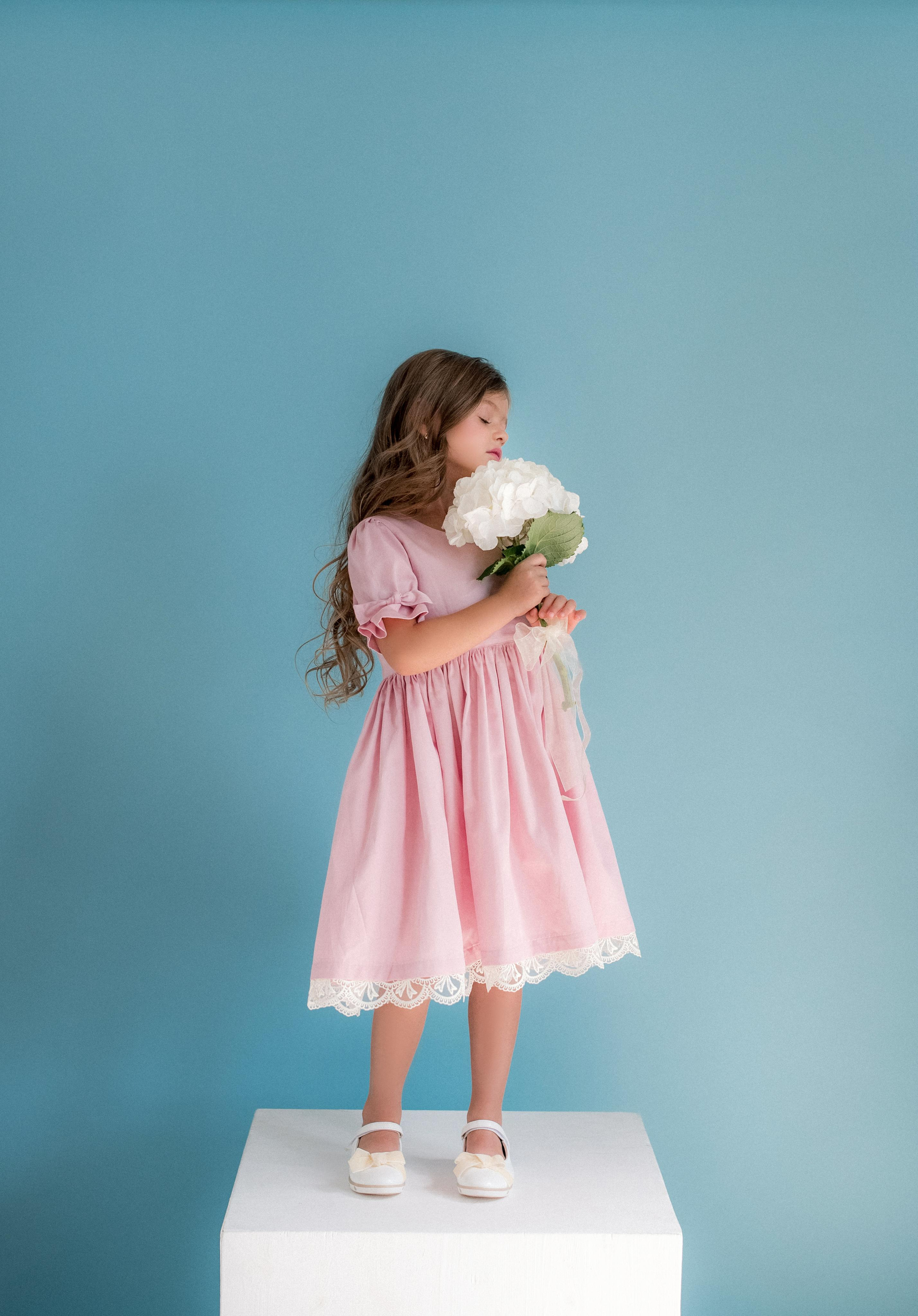 Рекламная съемка детских платьев SUN MARINO STORE г. Краснодар. Модельная студия MIA Models