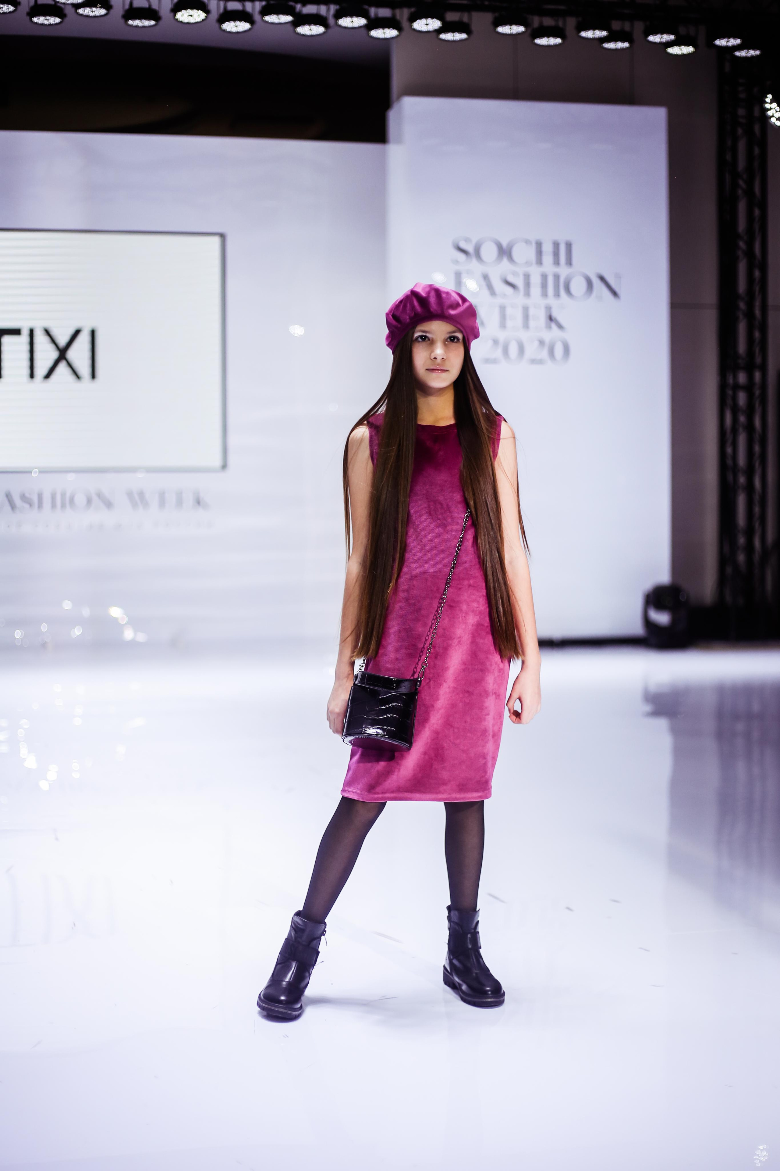 NEW COLLECTION BRAND TIXI SOCHI FASHION WEEK. Модельная студия MIA Models