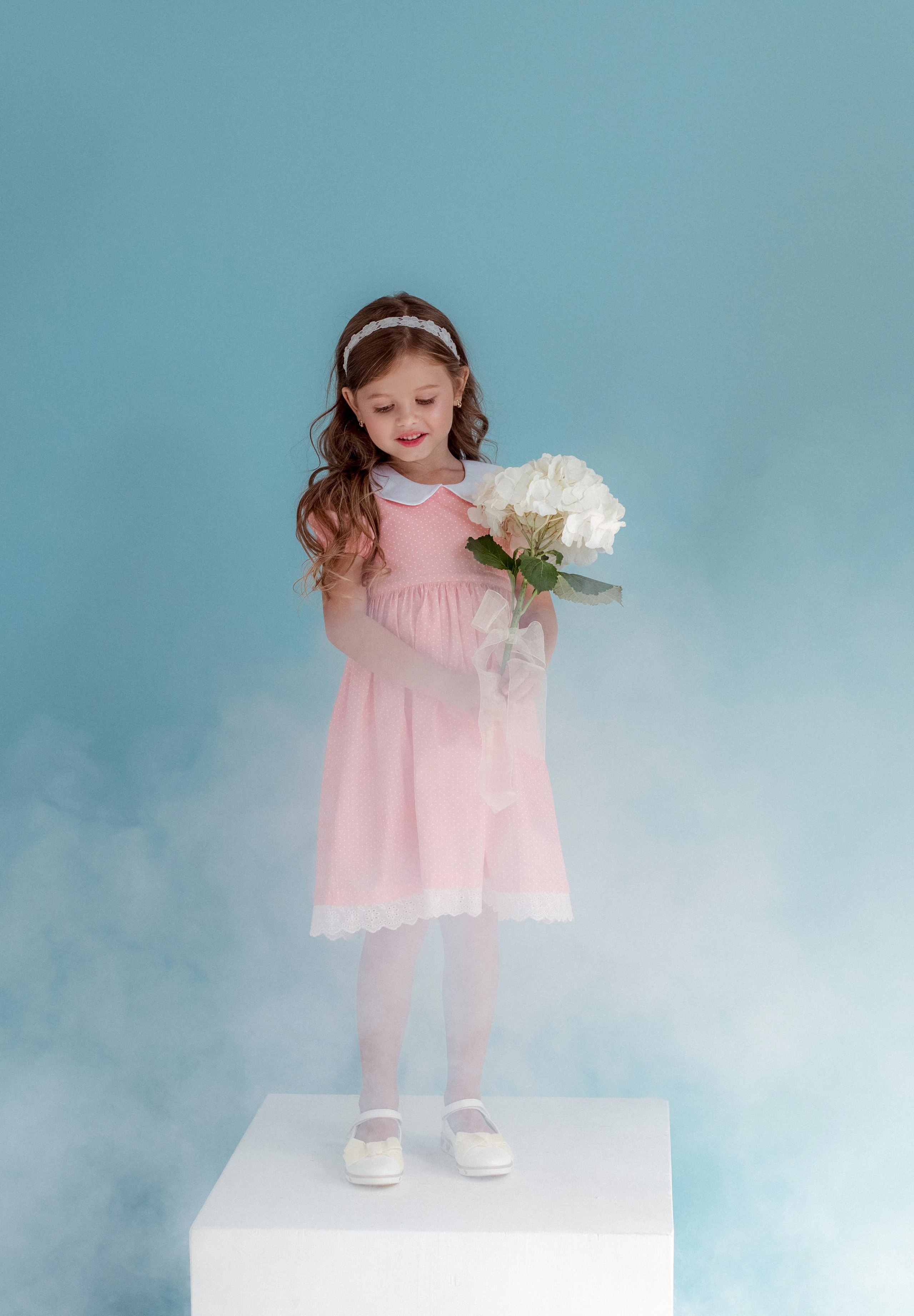 Рекламная съемка детских платьев SUN MARINO STORE г. Краснодар. Модельная студия MIA Models