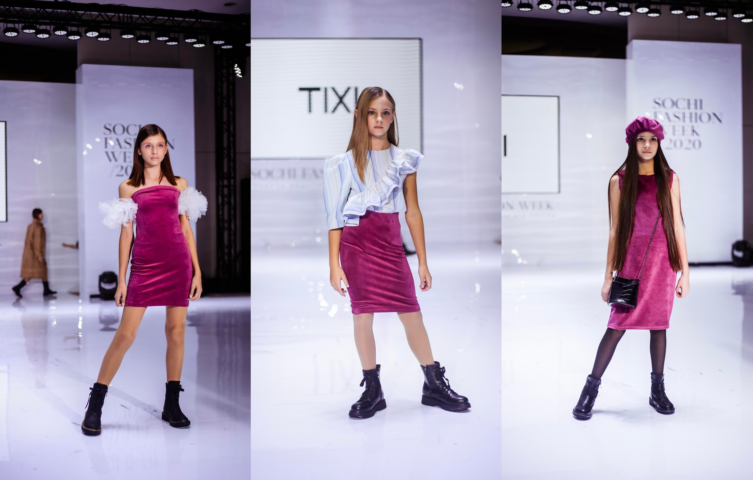 NEW COLLECTION BRAND TIXI SOCHI FASHION WEEK. Модельная студия MIA Models