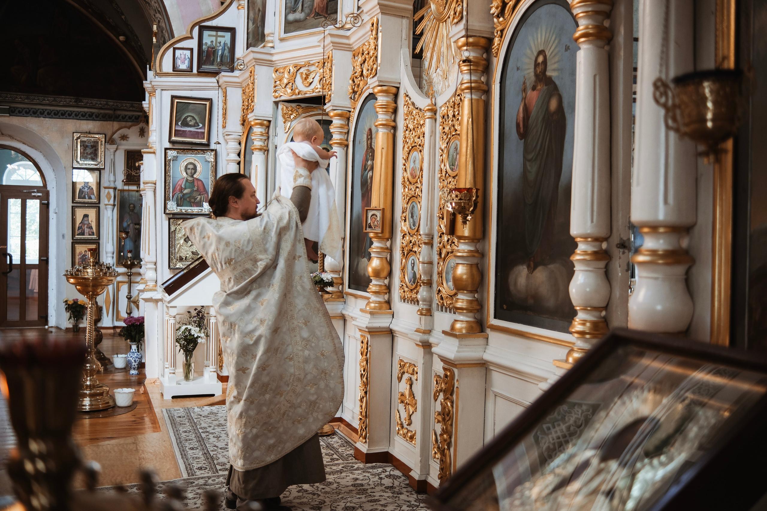 Крещение Тимофея!. Фотограф новорожденных в Брянске Анжелика Прохоренкова