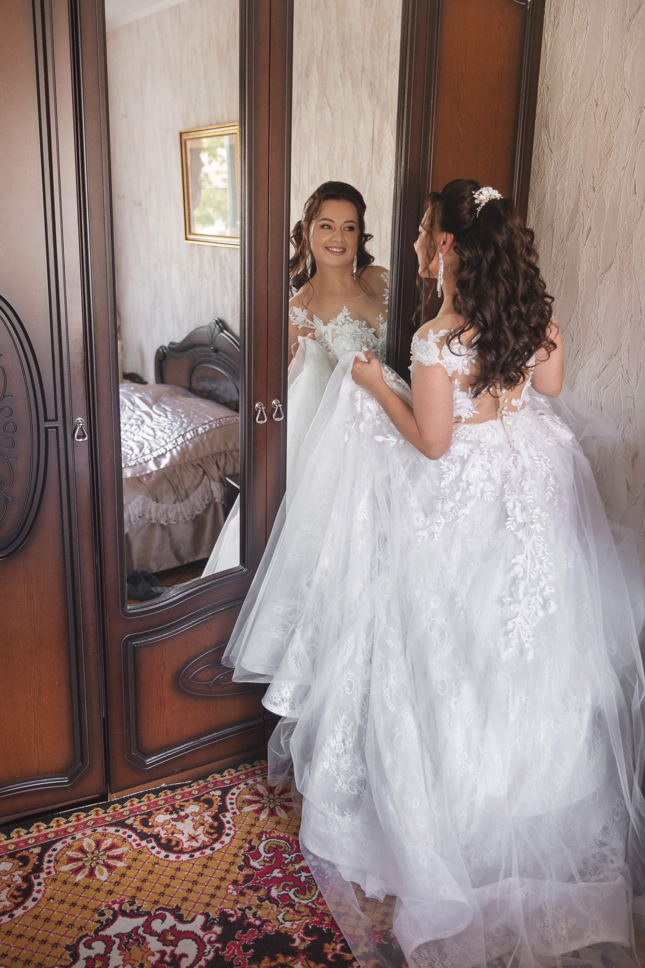 Макияж и прическа для невесты