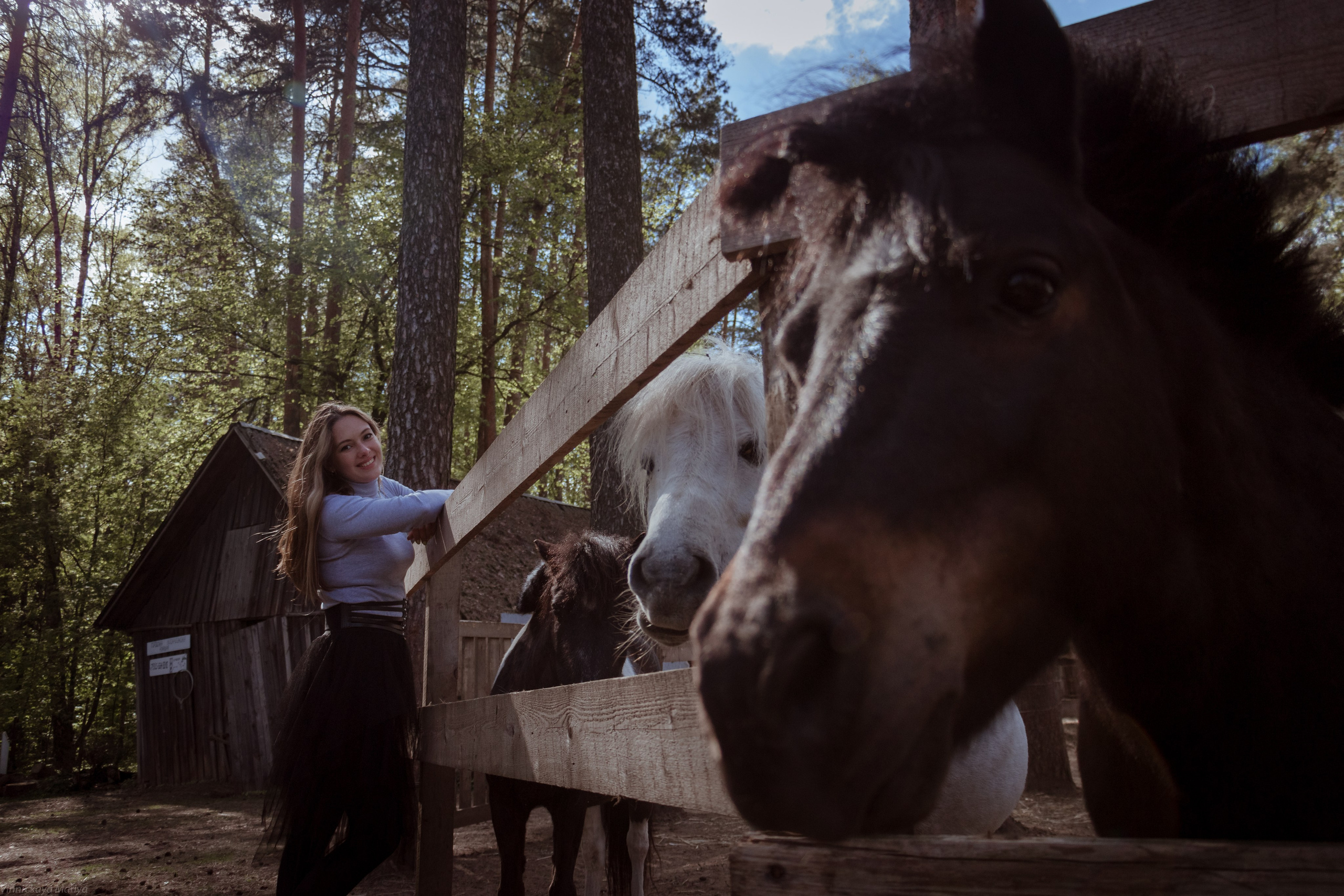 Алина и Мышка. Фотограф Мария Винницкая