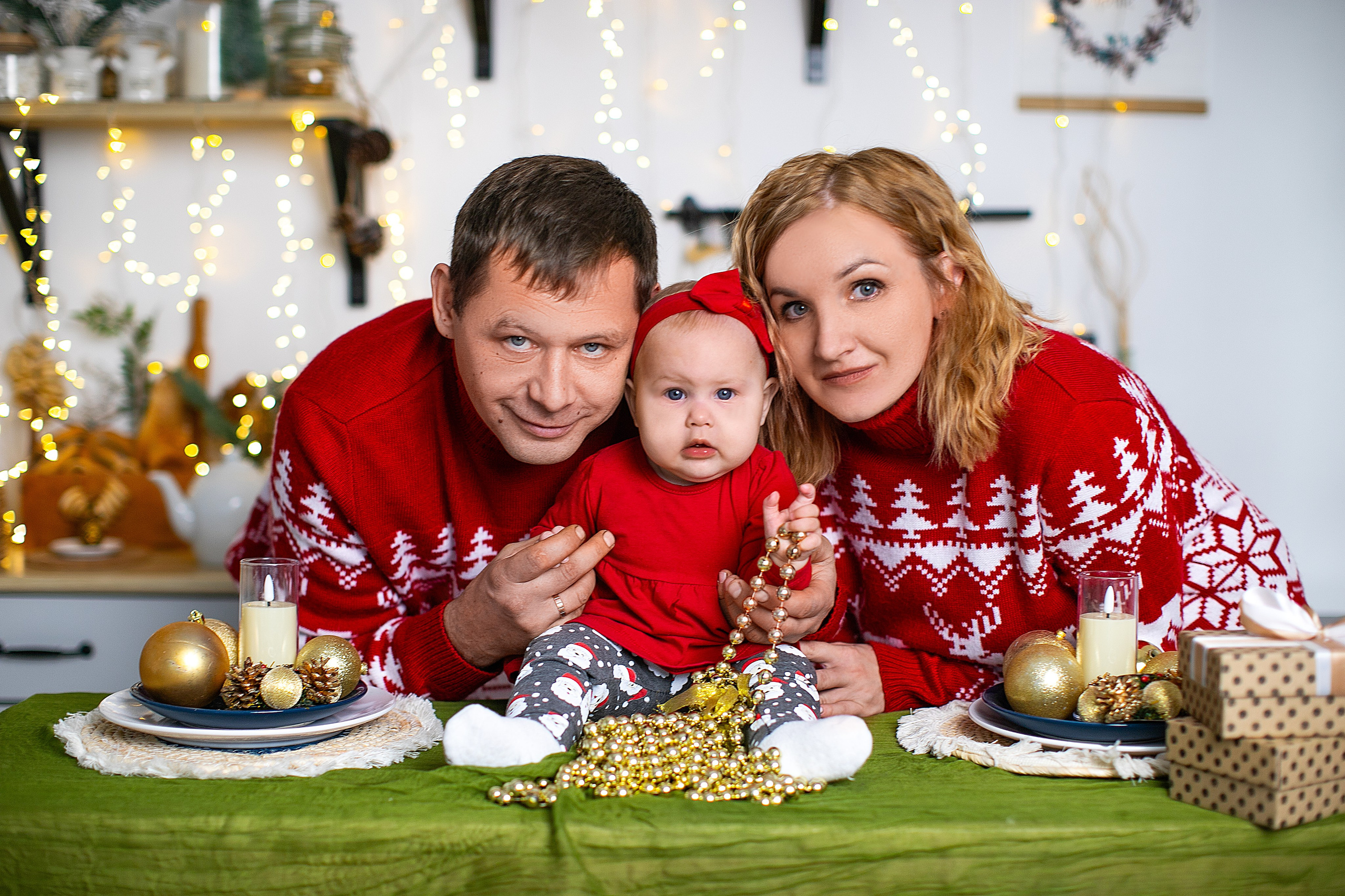 Михаил, Наталья и Машенька. Семейный и детский newborn фотограф в Ростове-на-Дону Наталья Лебедева
