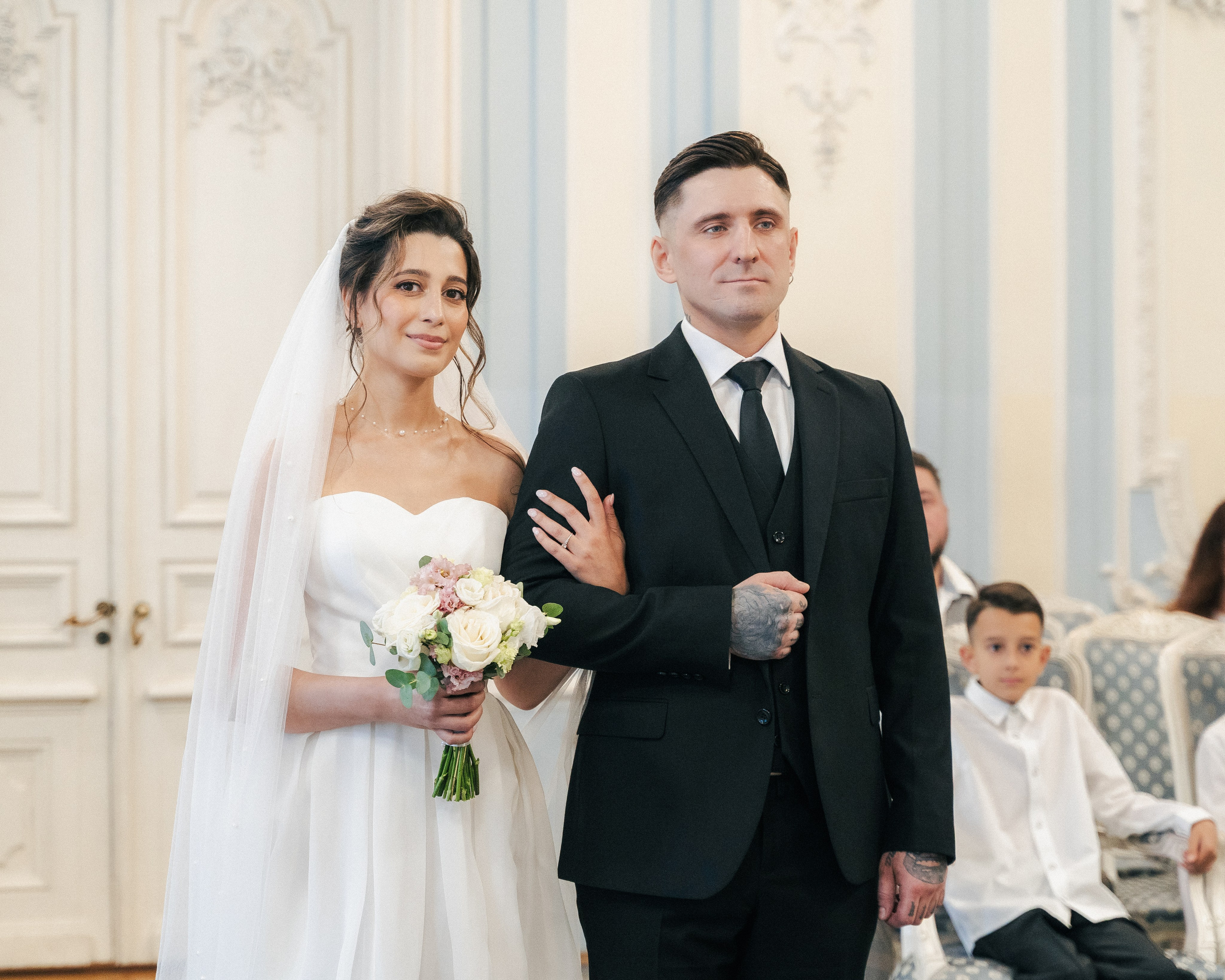 Сергей и Ани во Дворце бракосочетания № 2. Professional photoartist in St. Petersburg (wedding, reportage, portrait, model book, love story) Alexander Shvedov