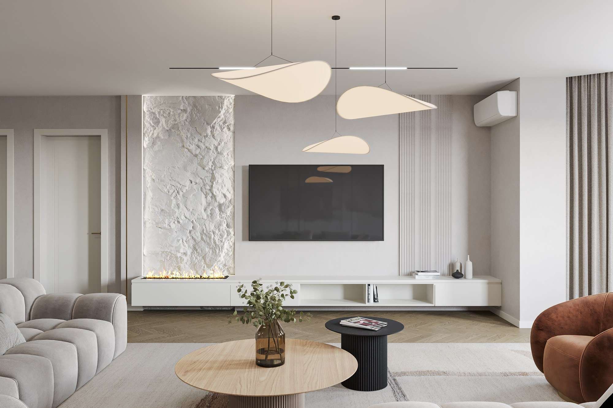 Дом с мансардой 250 м². Студия дизайна