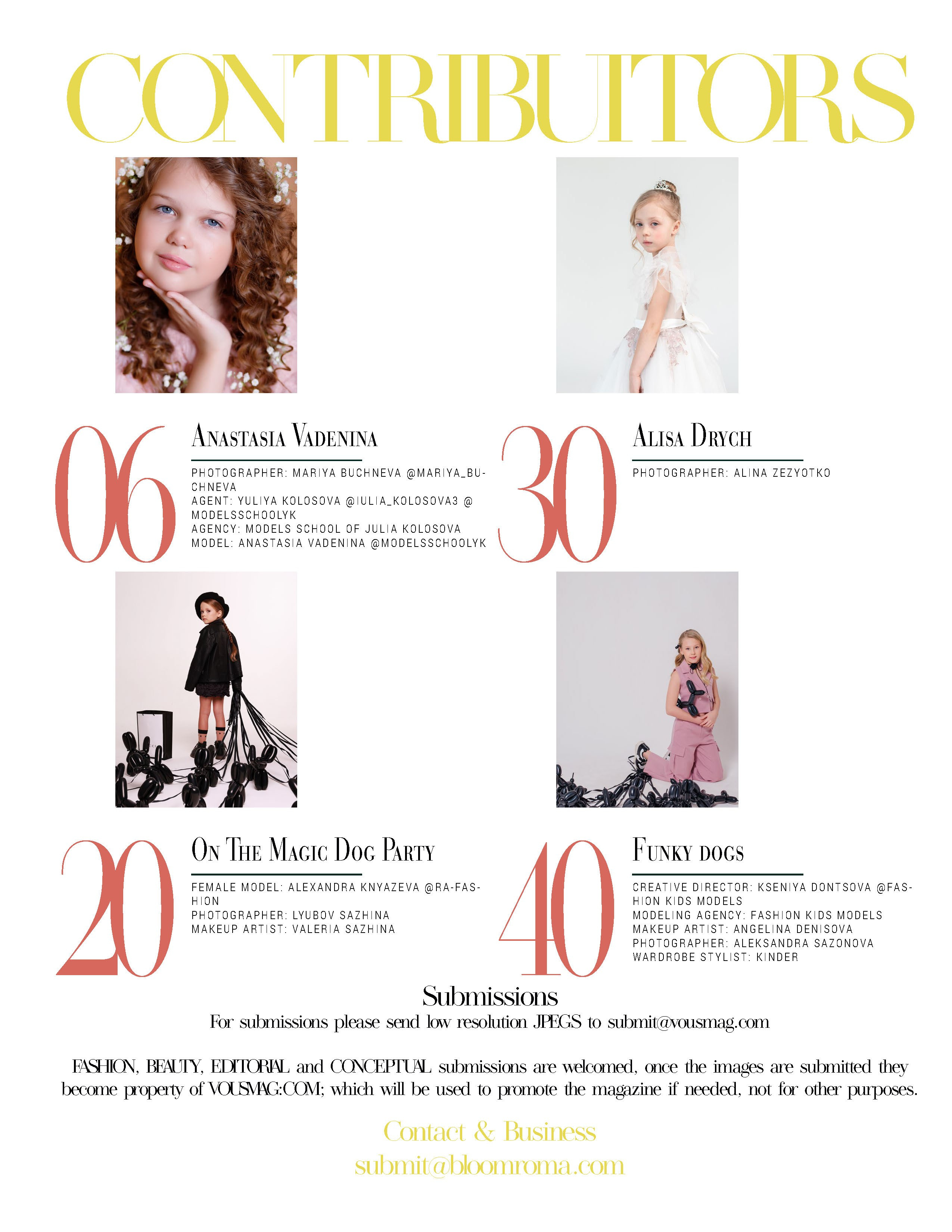 BLOOM magazine. Фотограф в Подольске — Мария Бучнева