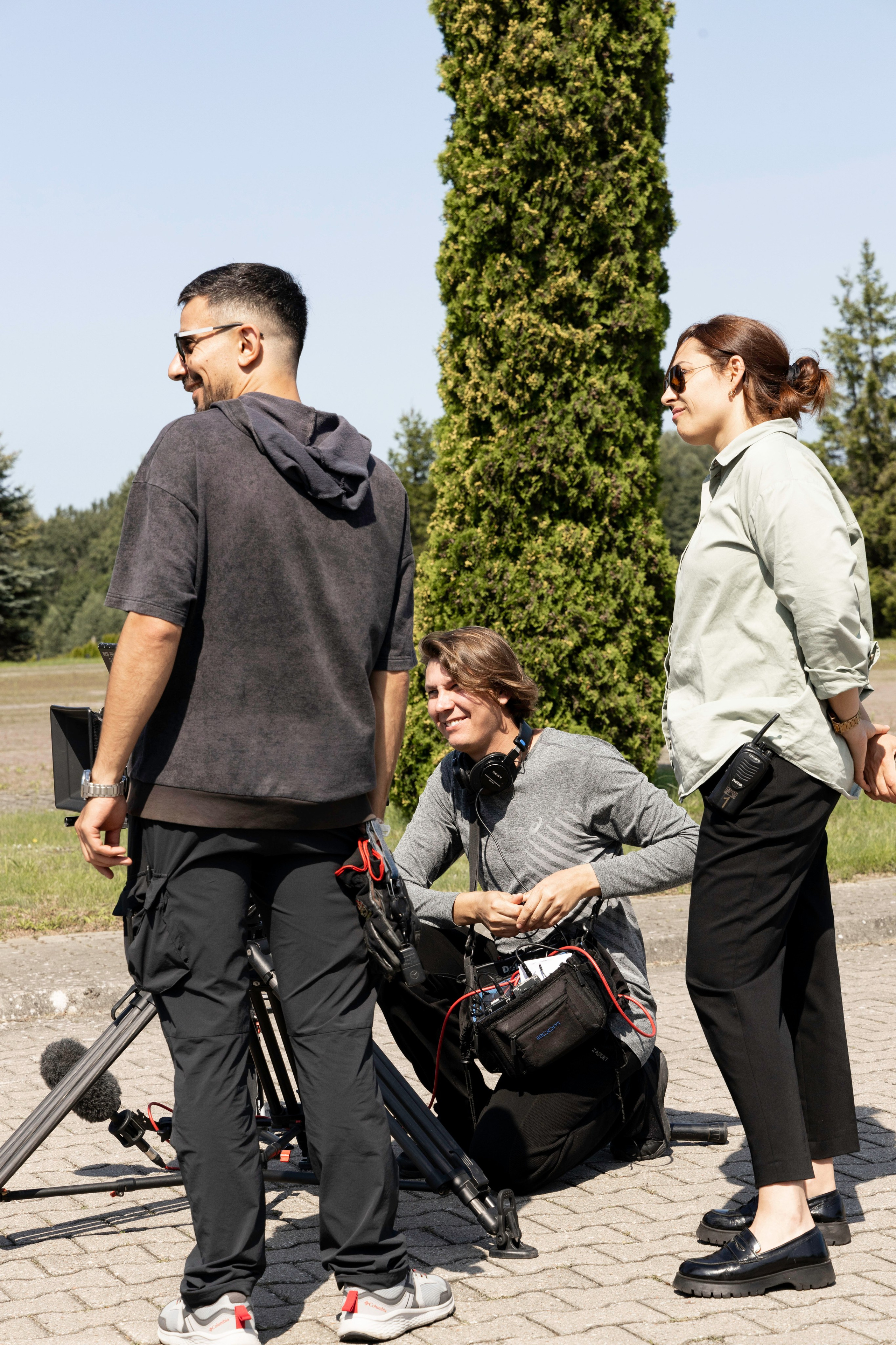 Бэкстэйдж докуметального фильма «Мой папа герой». Olya Posnimay