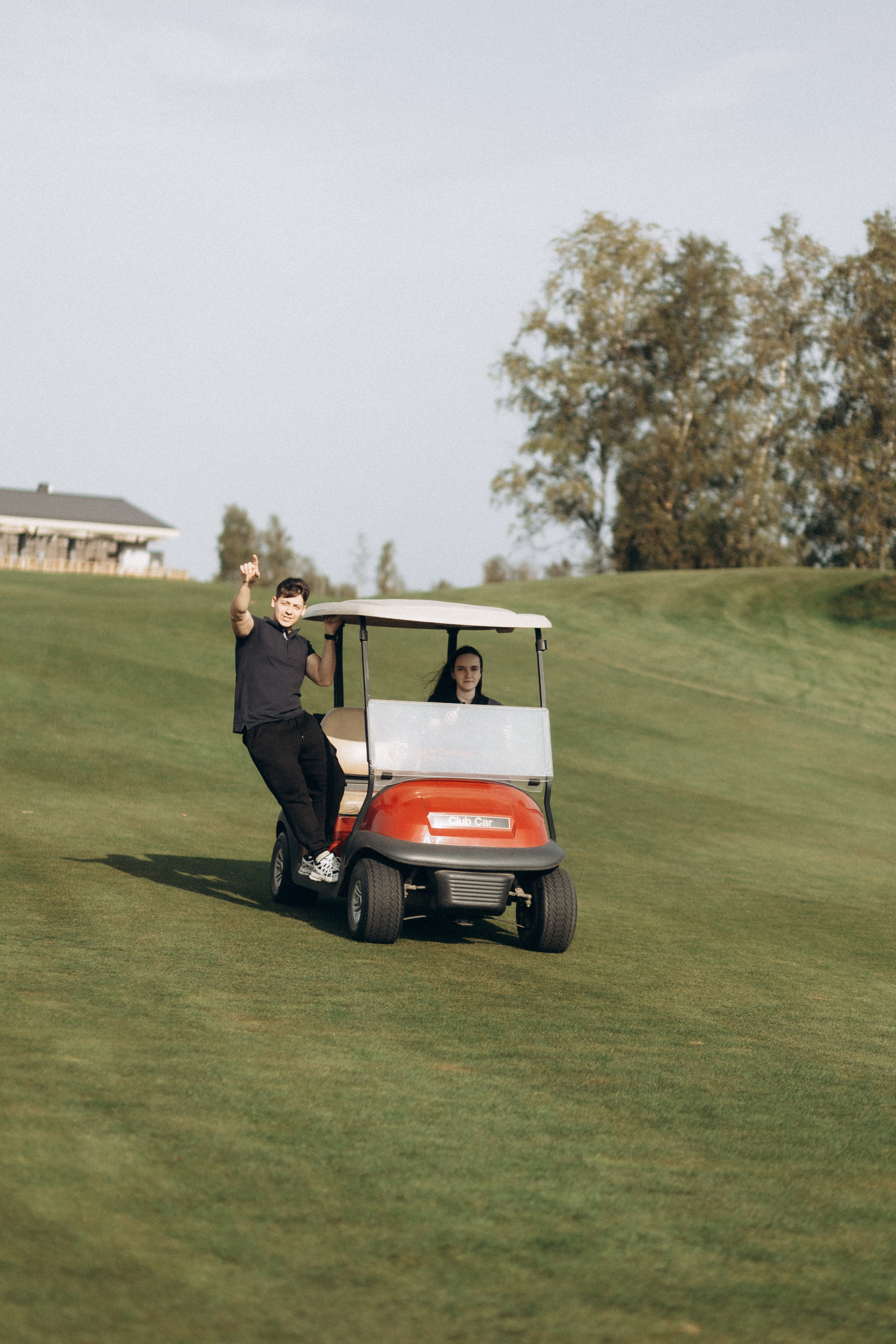 Корпоратив компании Аксон «игра в гольф». Фотограф Артем Бросов в Санкт-Петербурге и Дубае