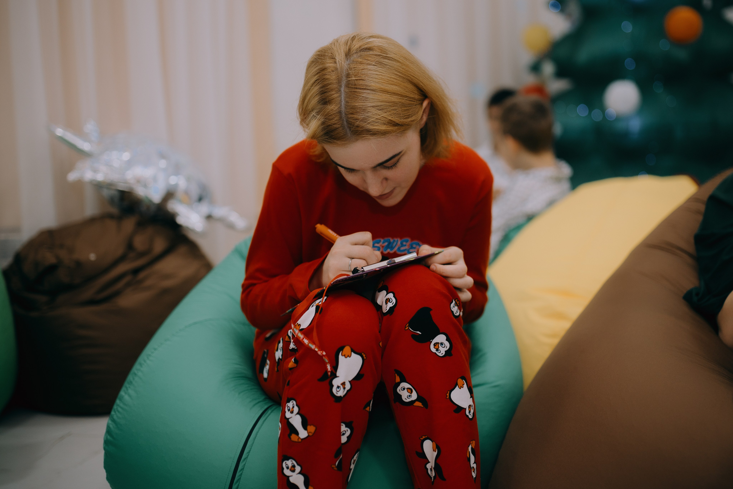 Пижамная вечеринка в школе-интернате № 5 // 27.12.2024. Денис Прохоров Фотограф в г. Магнитогорск