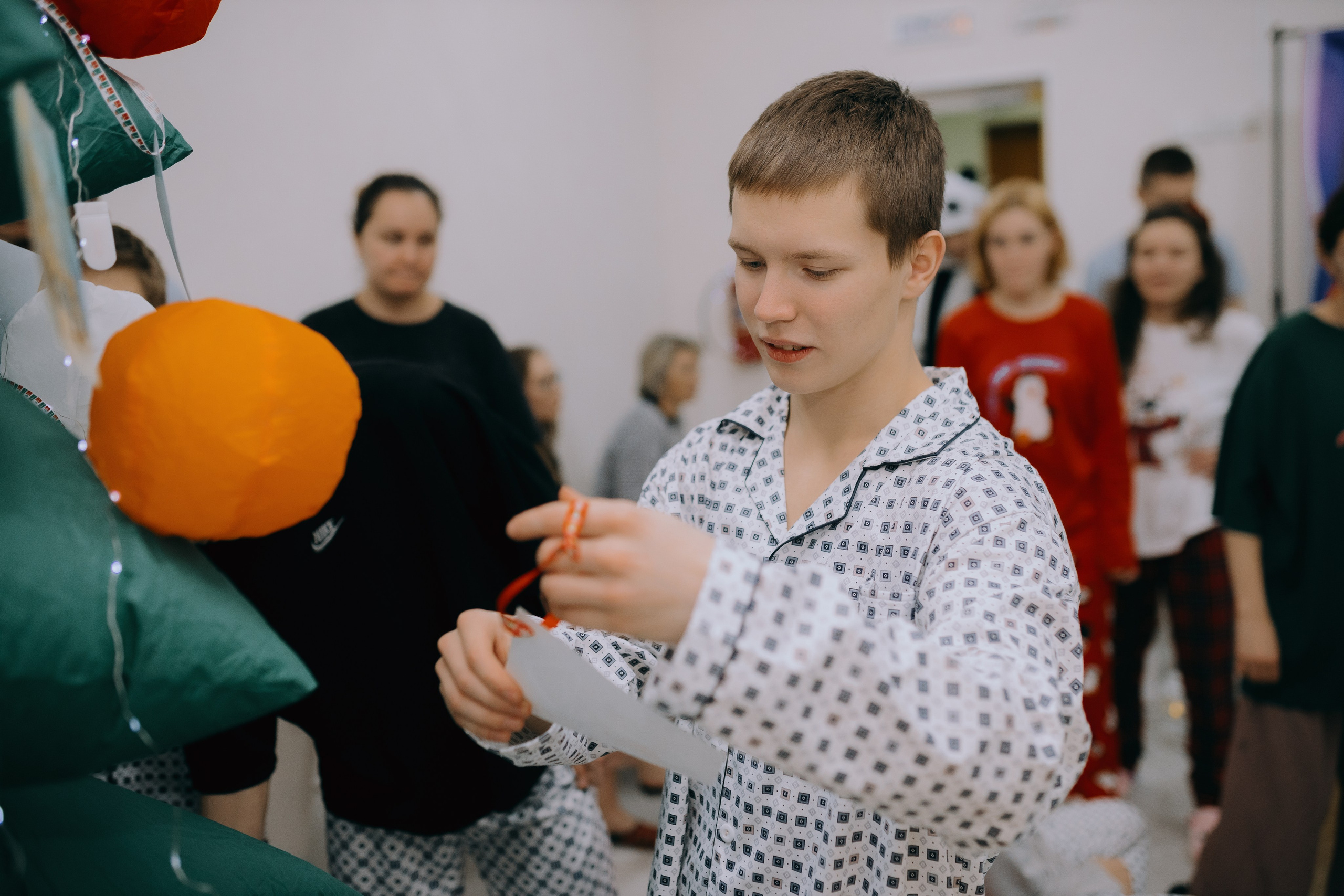 Пижамная вечеринка в школе-интернате № 5 // 27.12.2024. Денис Прохоров Фотограф в г. Магнитогорск