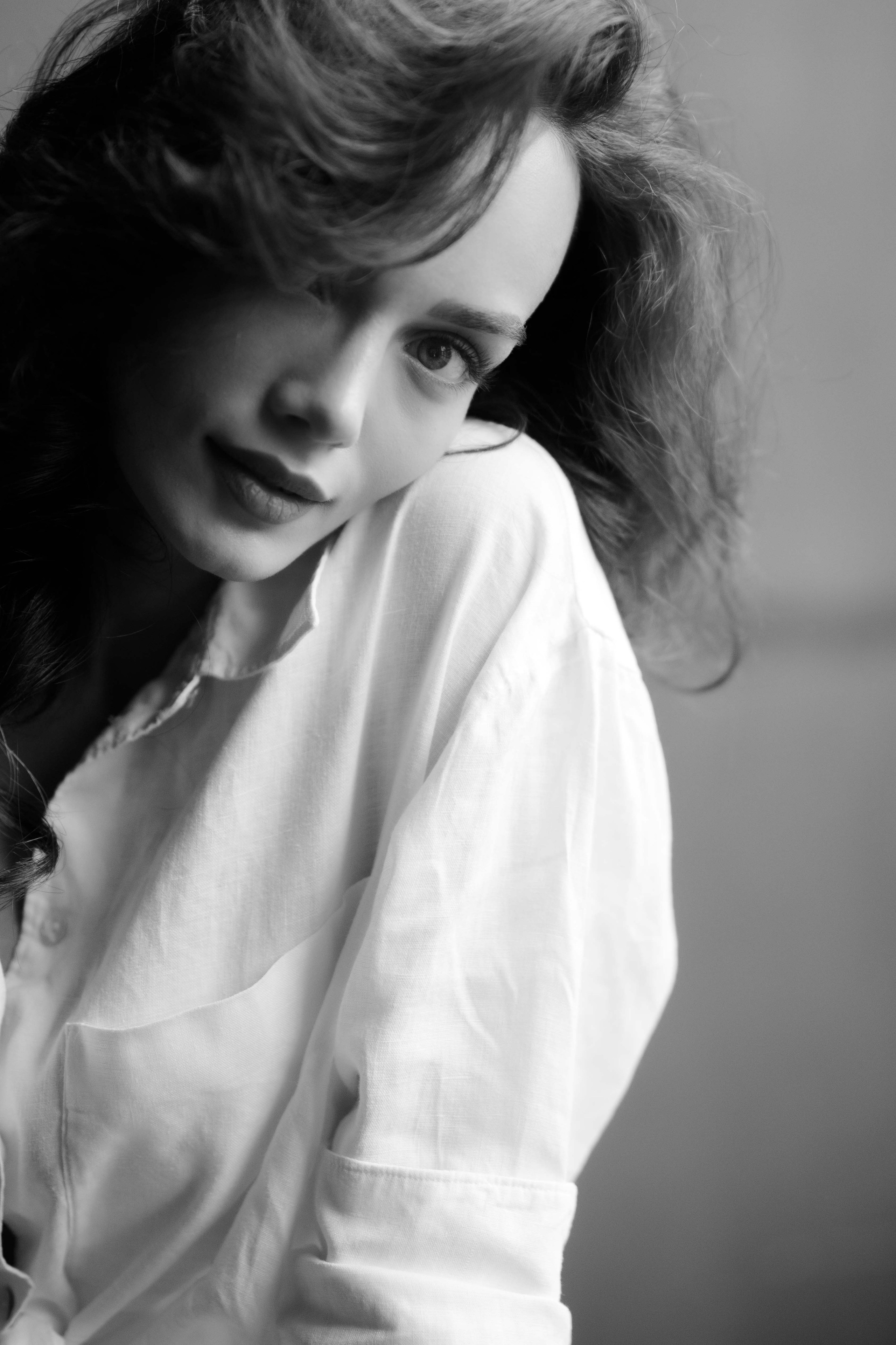 Женское. ЧБ Фотограф Ольга Лесли