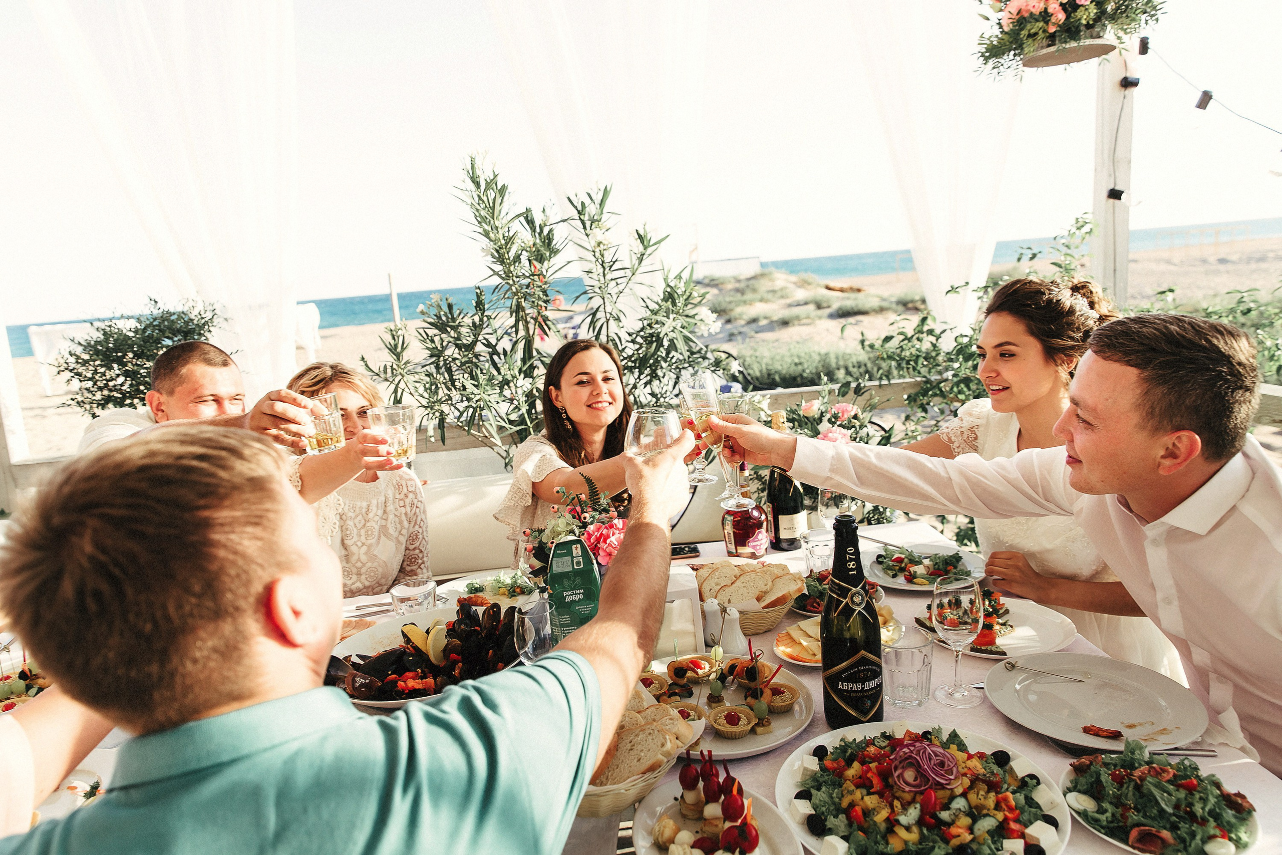 Свадебная фотосессия Анапа, свадьба на море. Свадебный и семейный фотограф Анапа