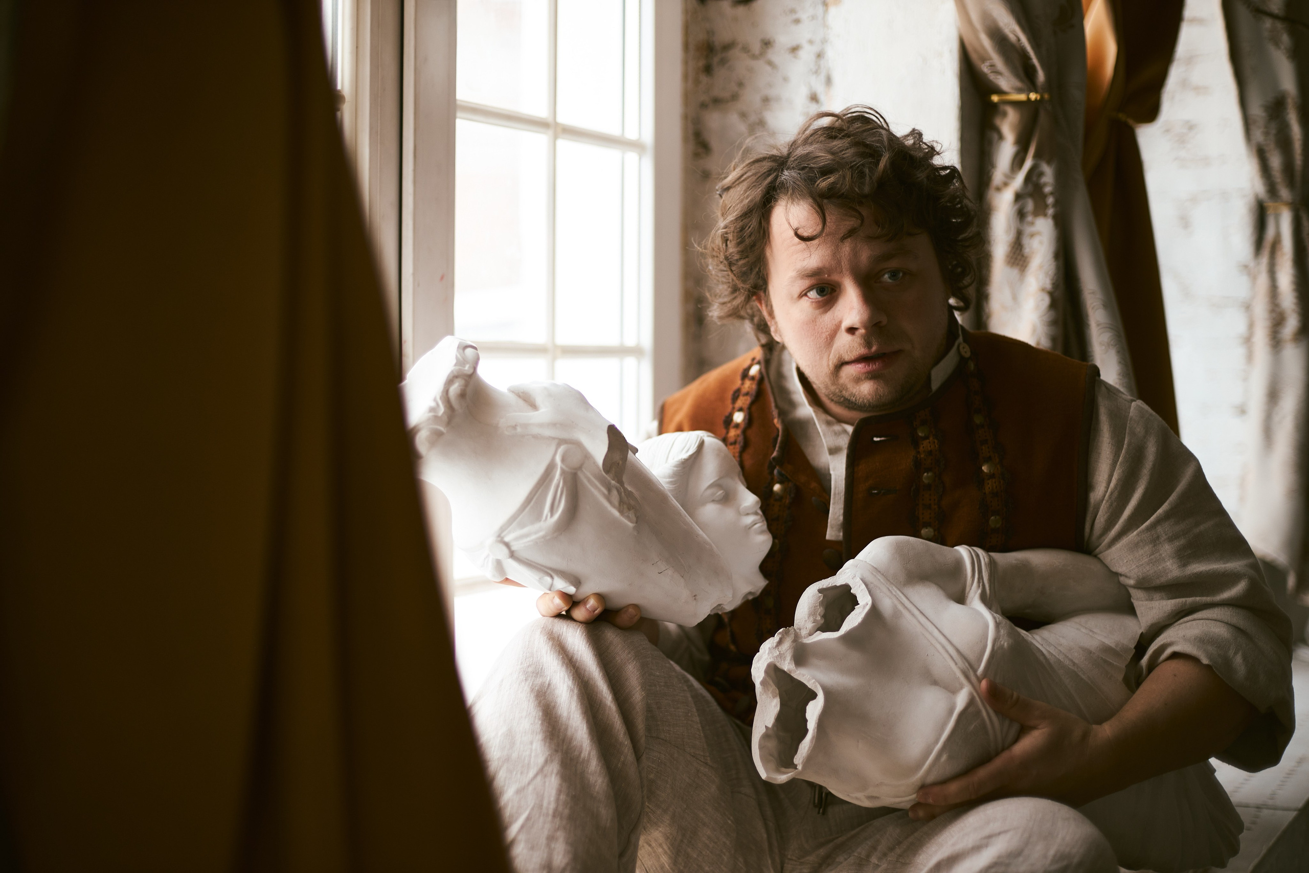 Сергей Друзьяк в образе Бродячего Музыканта. Анна Потявина. Фотограф Москва