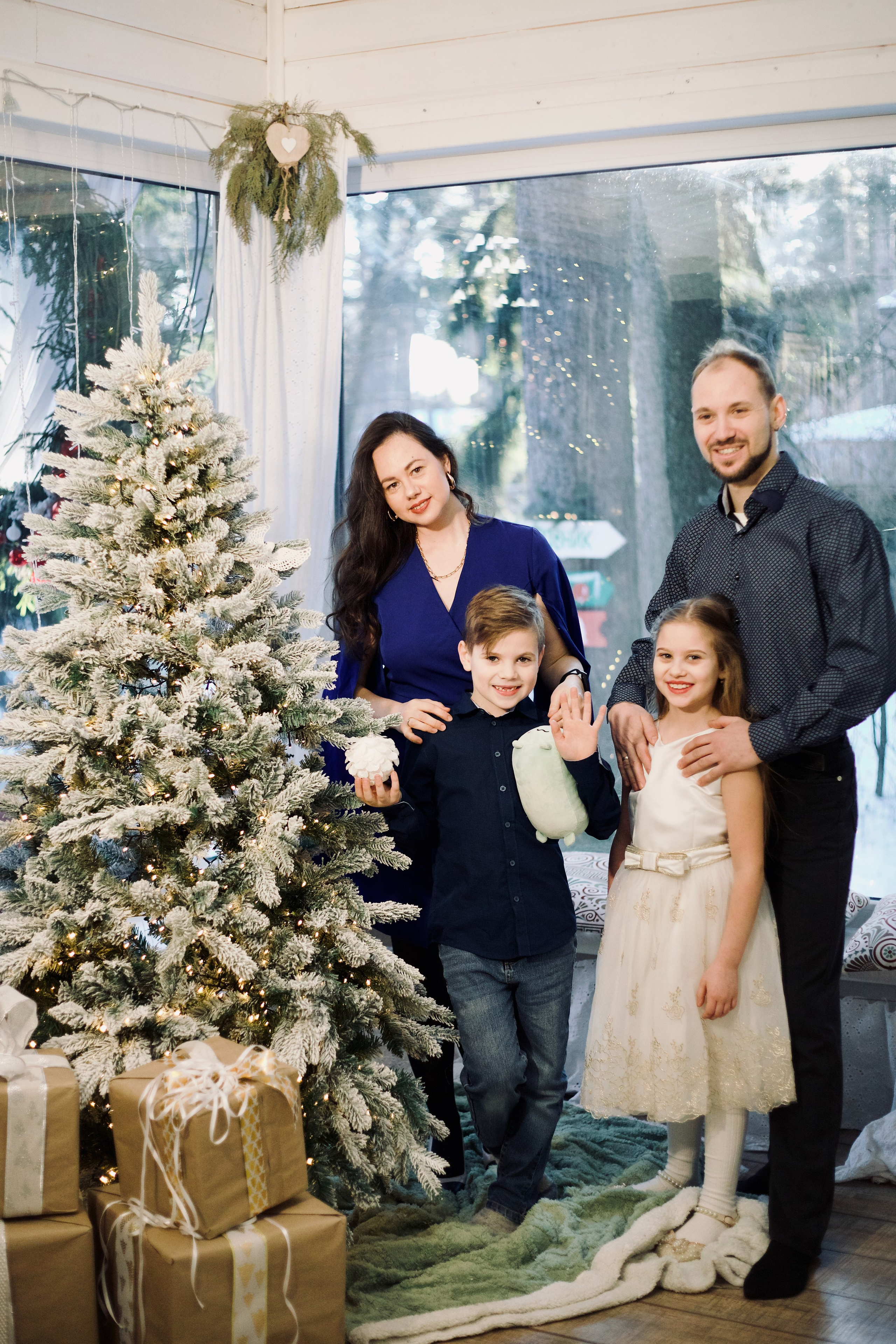 Уютный семейный новый год. Семейный и индивидуальный фотограф Света Василькив