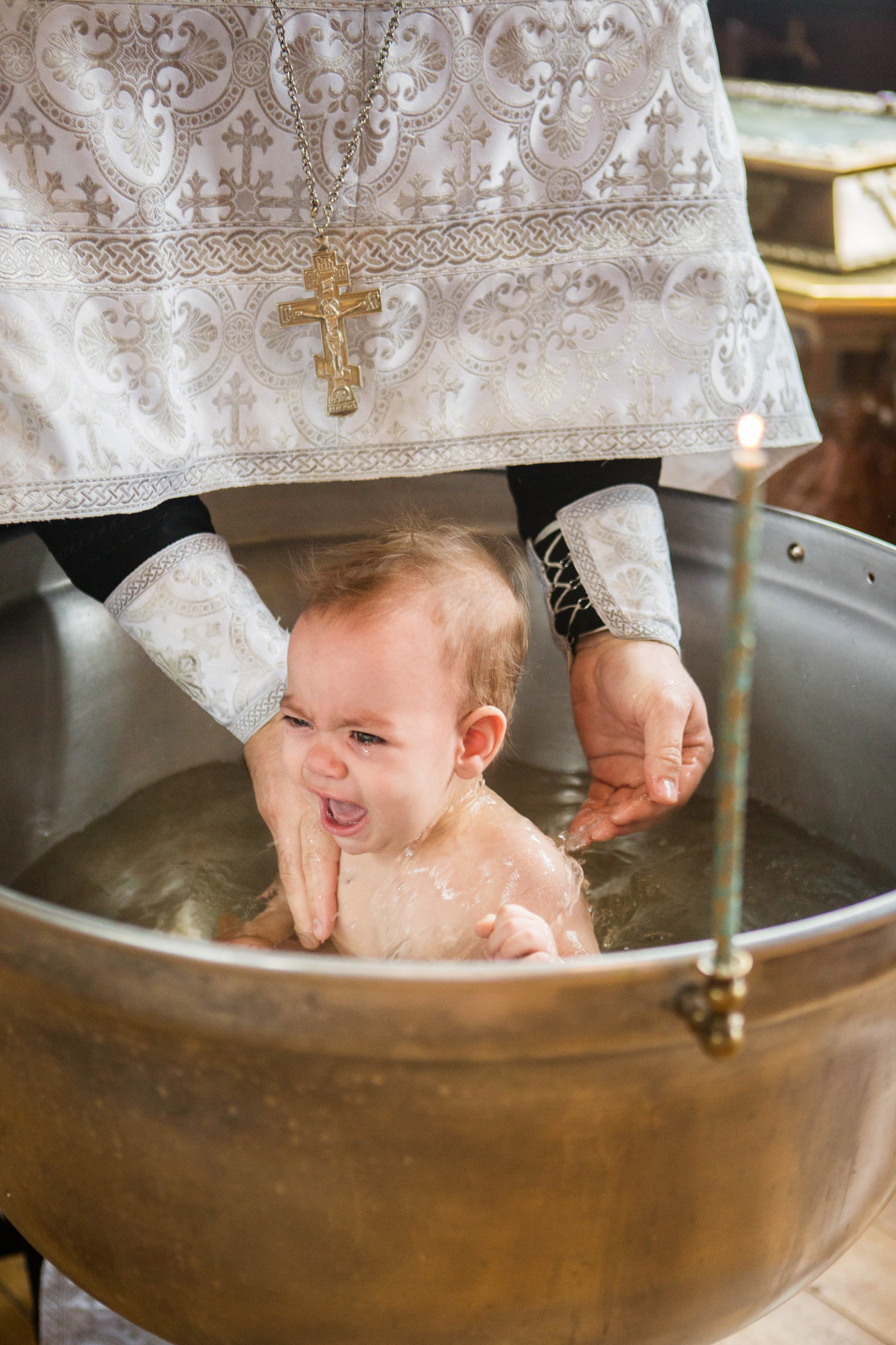 Крещение Елизаветы. Свято-Троицкий Собор. Свадебный семейный и детский фотограф в Краснодаре Карина Федоровская