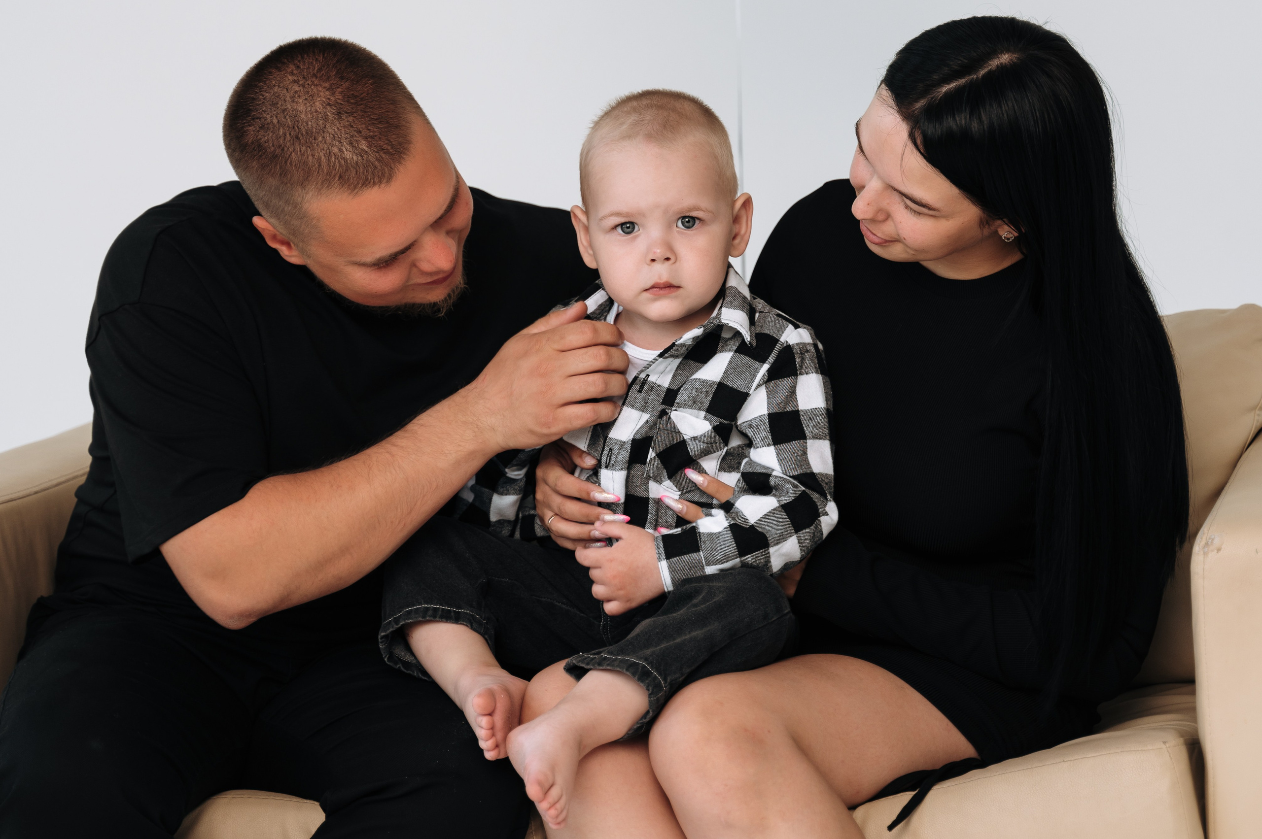 Фотосессия на день рождения мальчика 2 года. Портретный и семейный фотограф в Екатеринбурге Мария Чахеева