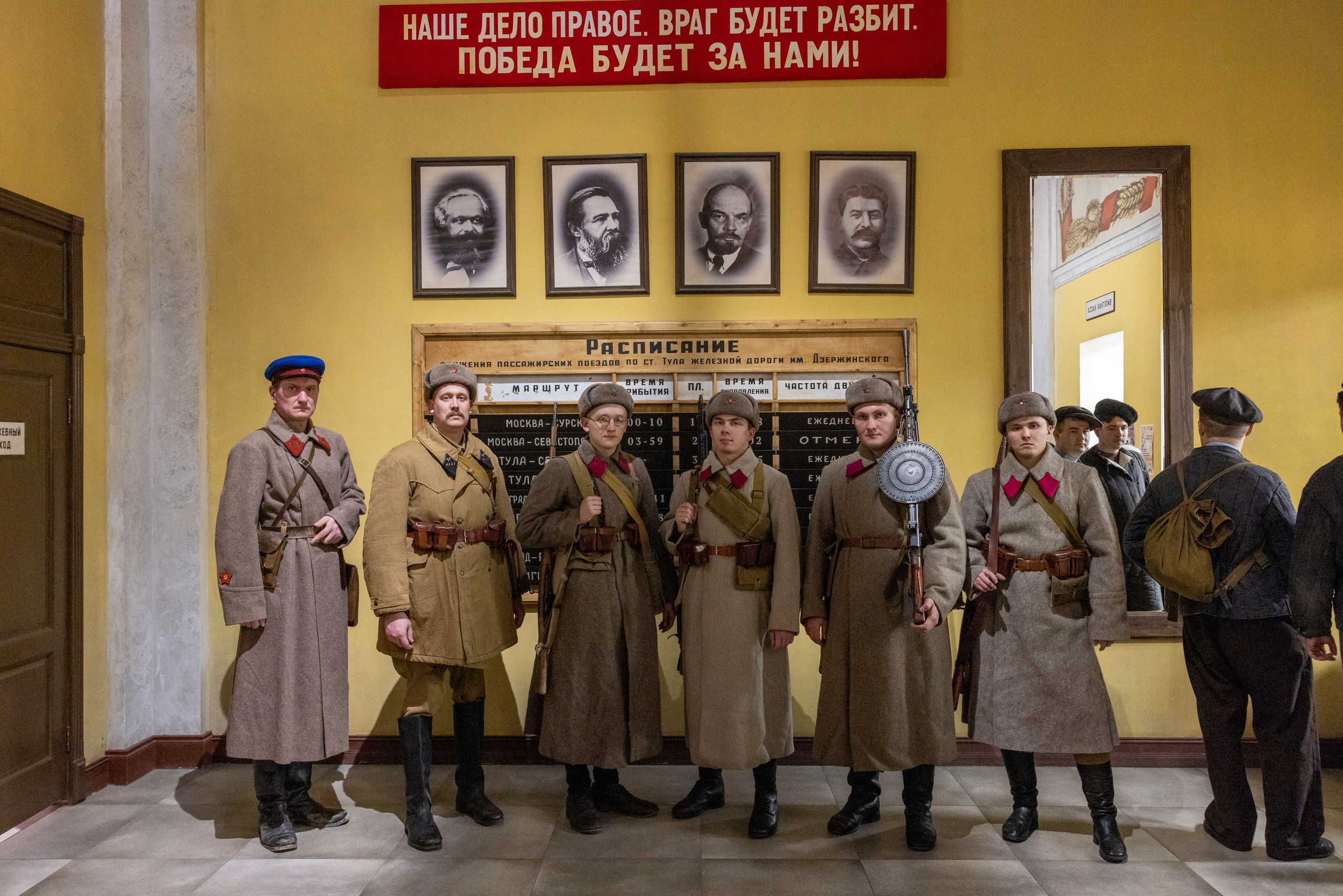 Реконструкторы Москвы, Калуги, Тулы в Музее Обороны Тулы. Фотограф в Туле Крупский АнДРей. Фотостудия «КАДР71» в Туле