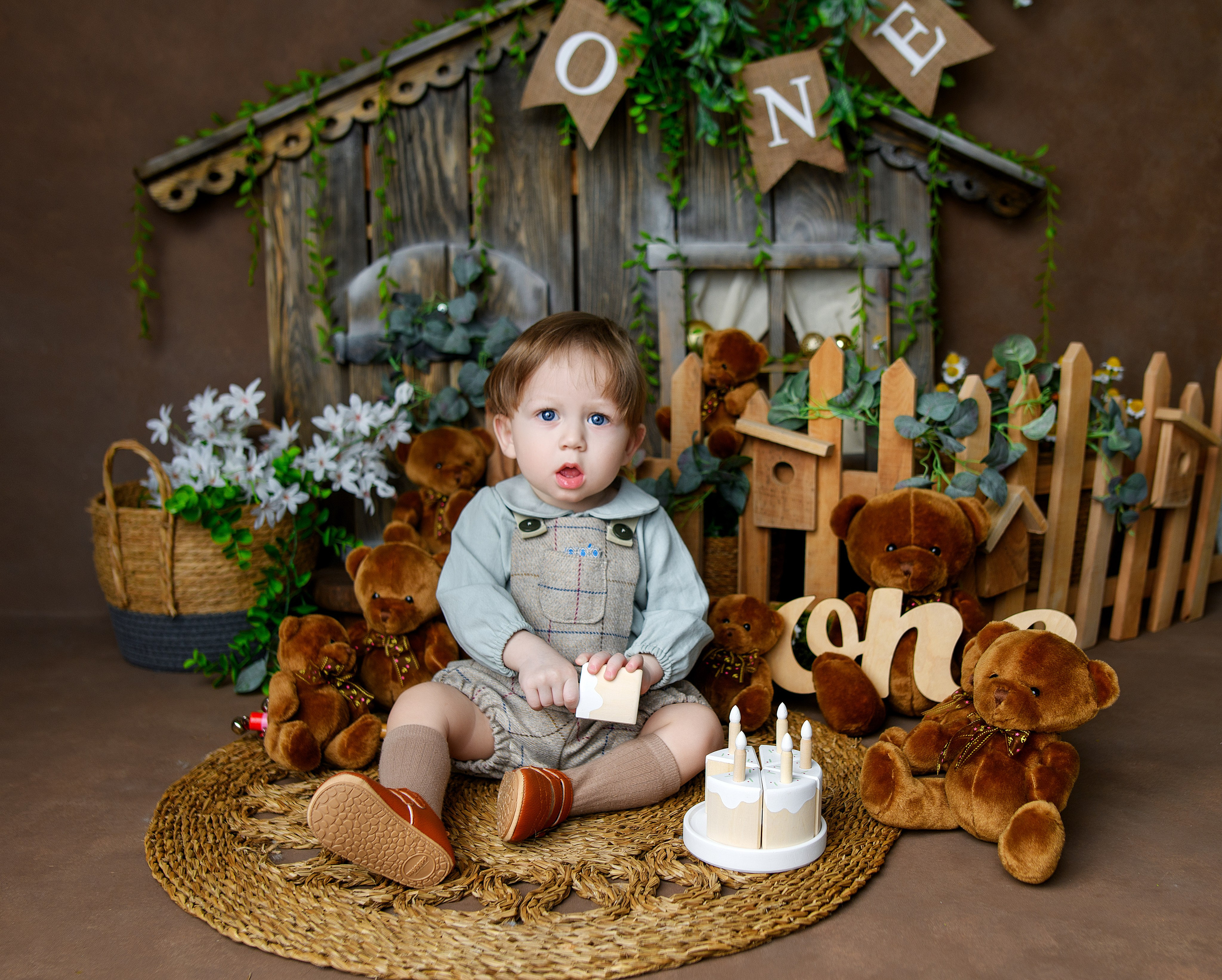 Фотосессия годовалых малышей в Ярославле. Наталья Михайлова Фотограф новорожденных в Ярославле