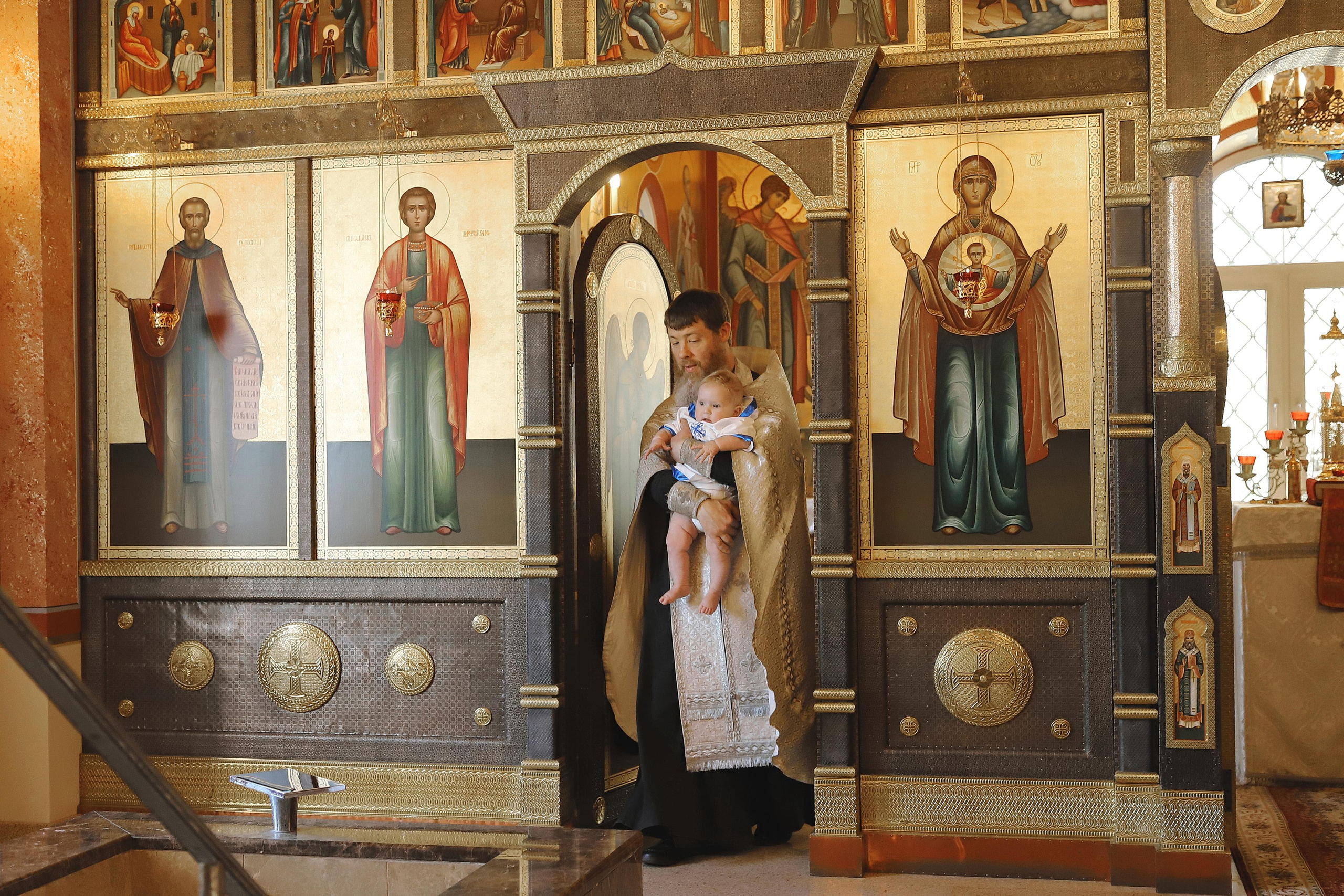 Таинство Крещения. Профессиональный фотограф в Подольске Елена Локтионова