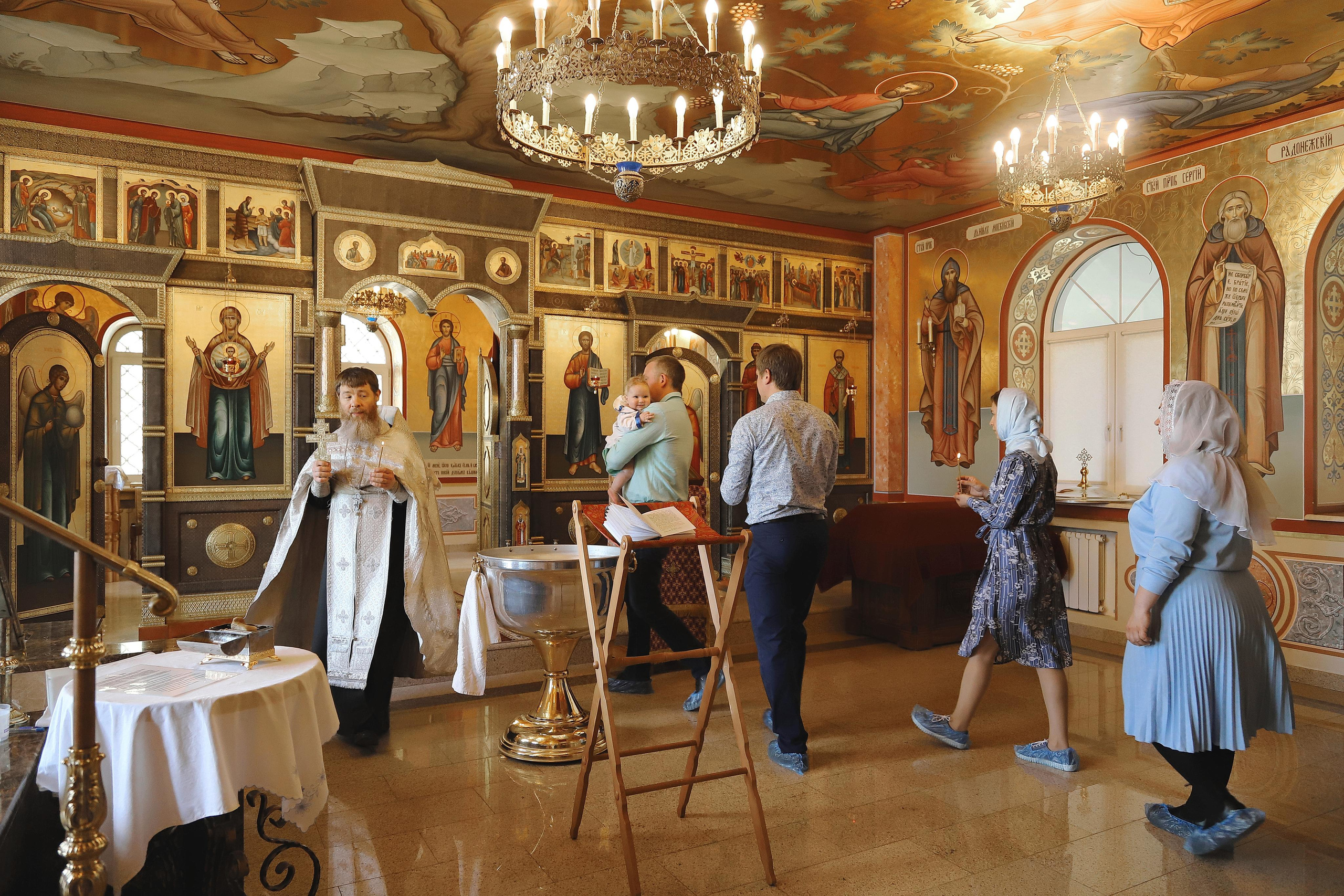 Таинство Крещения. Профессиональный фотограф в Подольске Елена Локтионова