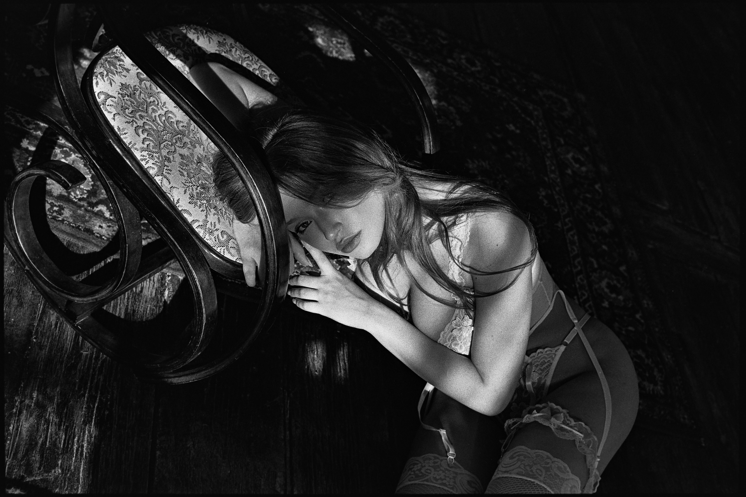 Будуарная фотосессия на пленку в Казани (18+)