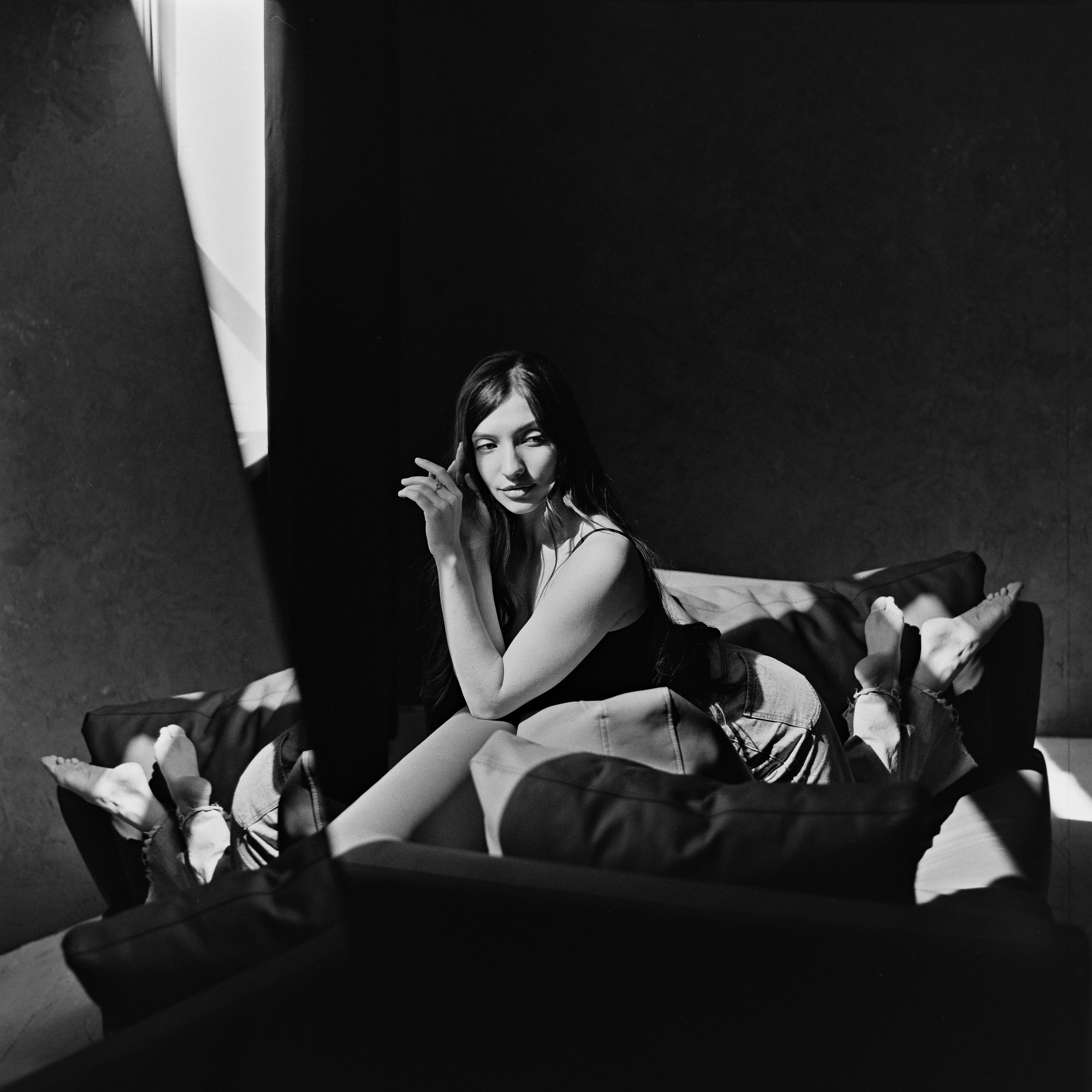 Аделина и солнце