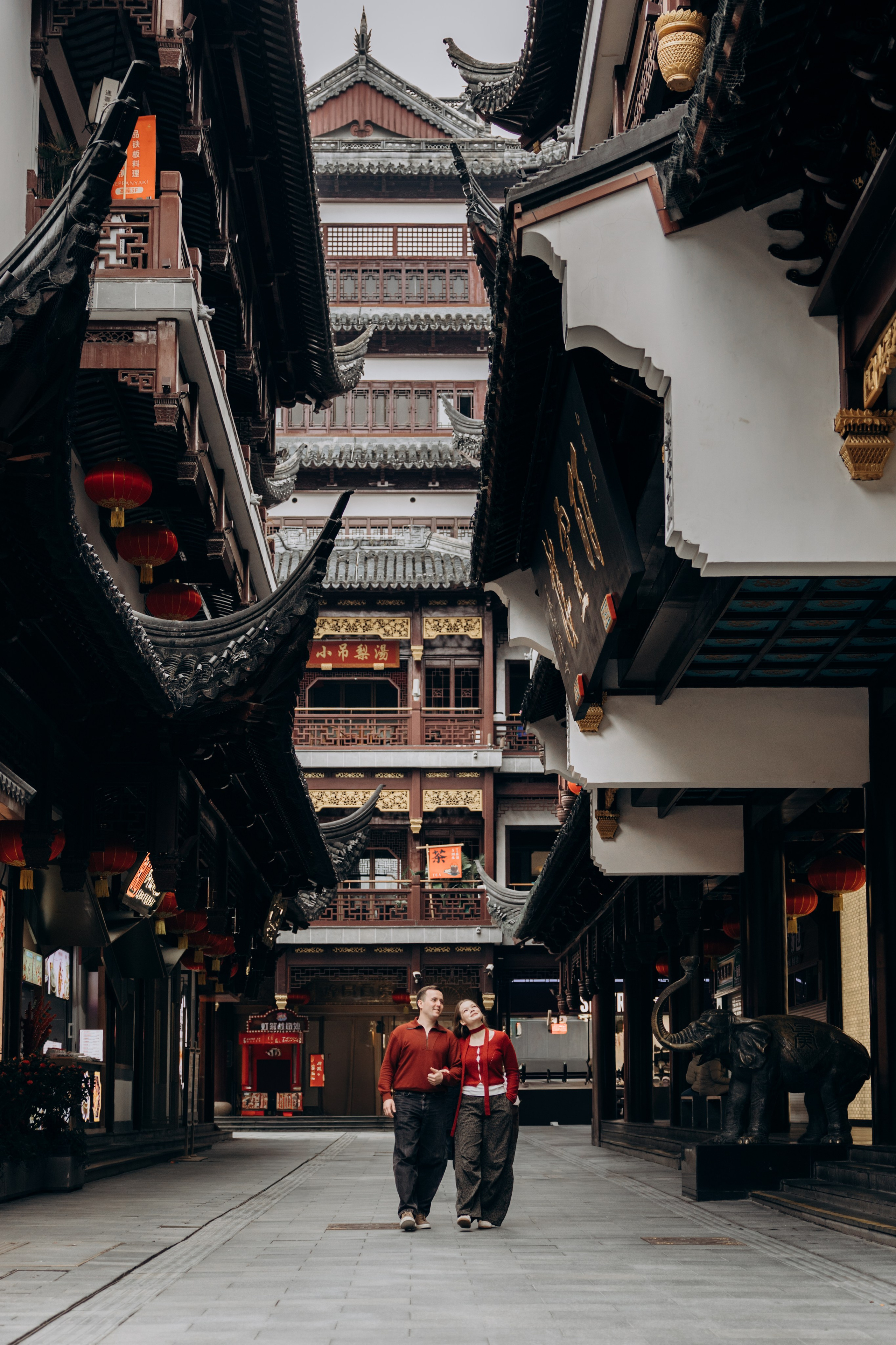 Вдвоем. Семейный фотограф в городе Шанхай | Акулова Наталья