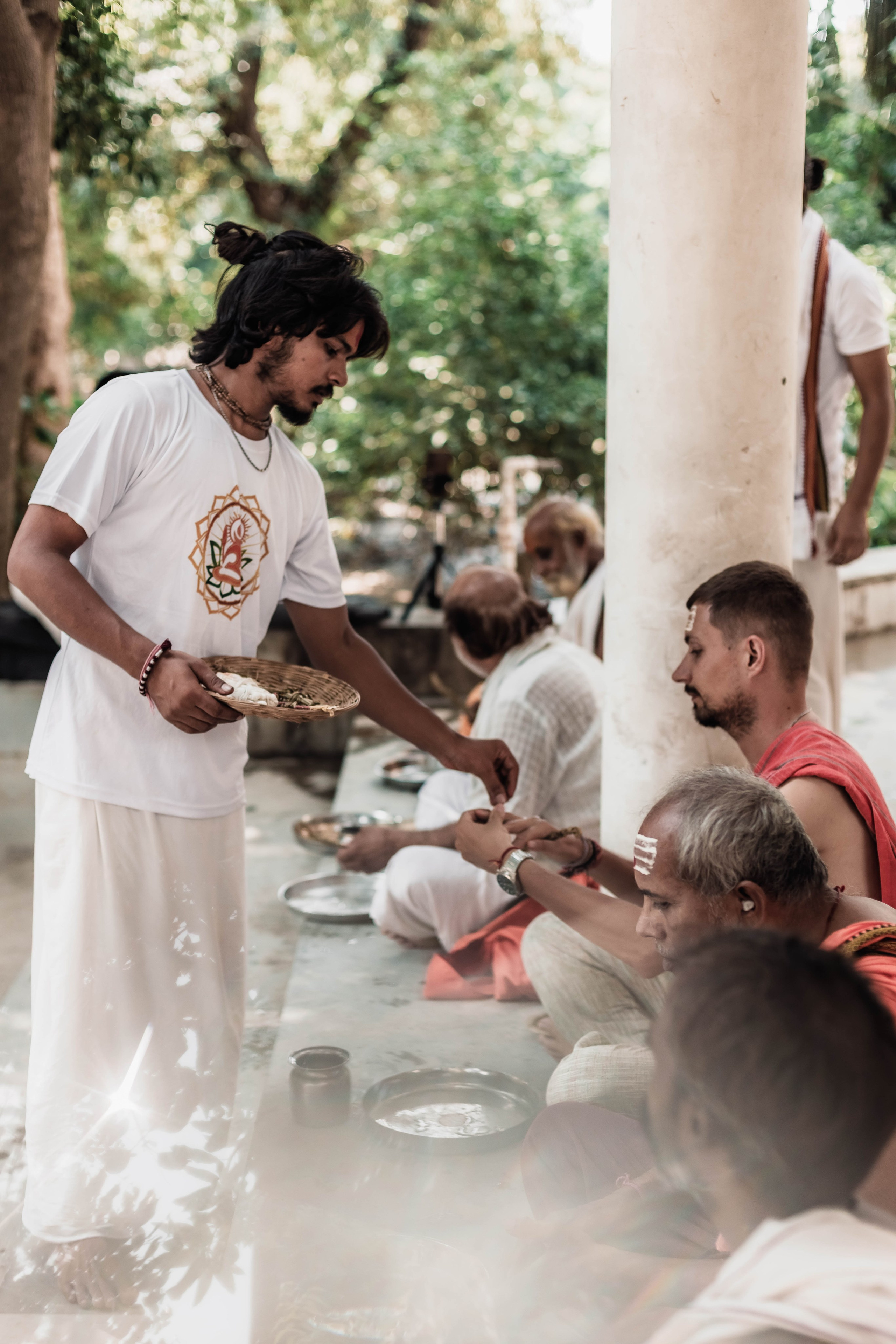 Pitri Paksha yagyas & poojas Devraha Baba ji ashram. Mariam Bagdasaryan