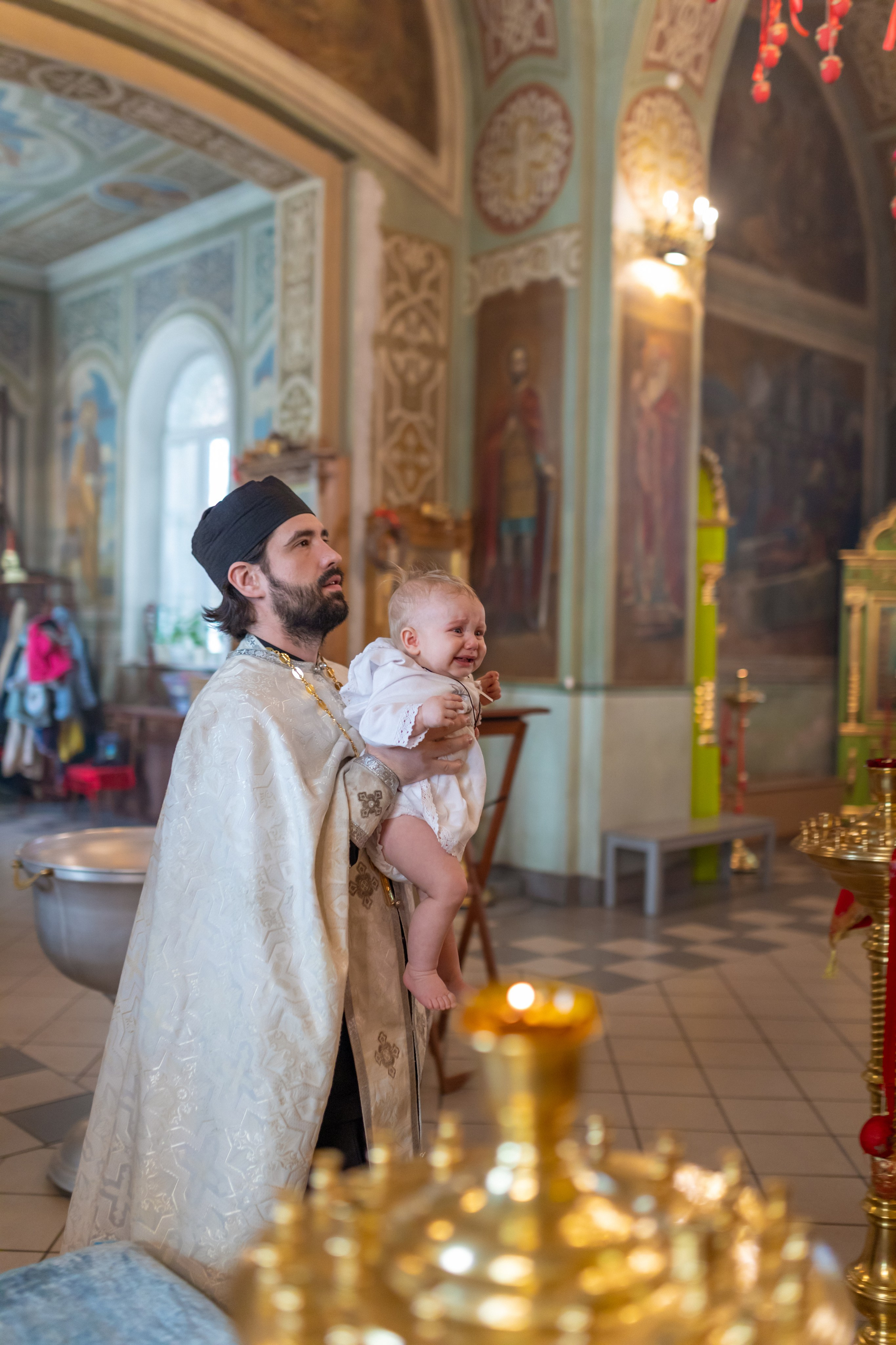 Крещение Савелия. Фотограф и Видеограф в Москве Дарья Арсентьева