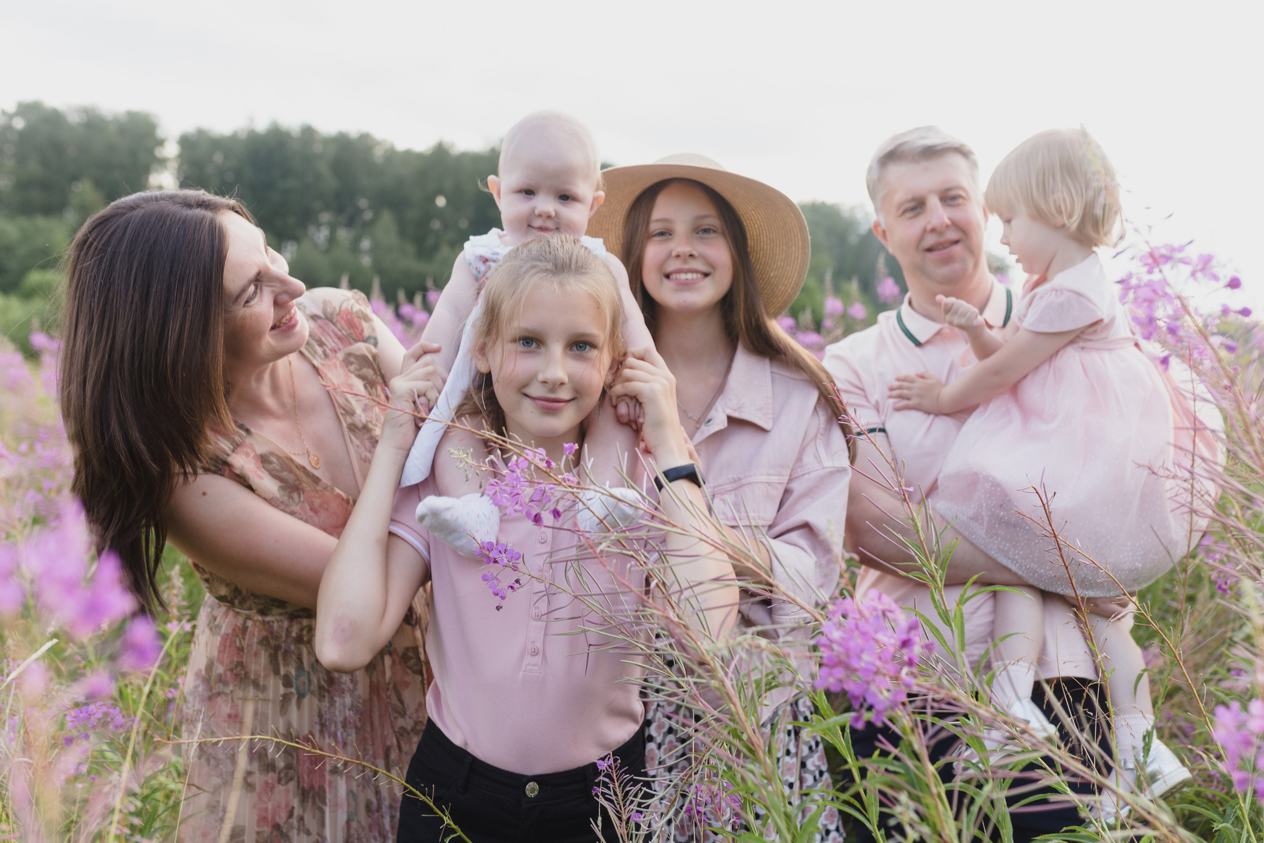 фотосессия в поле