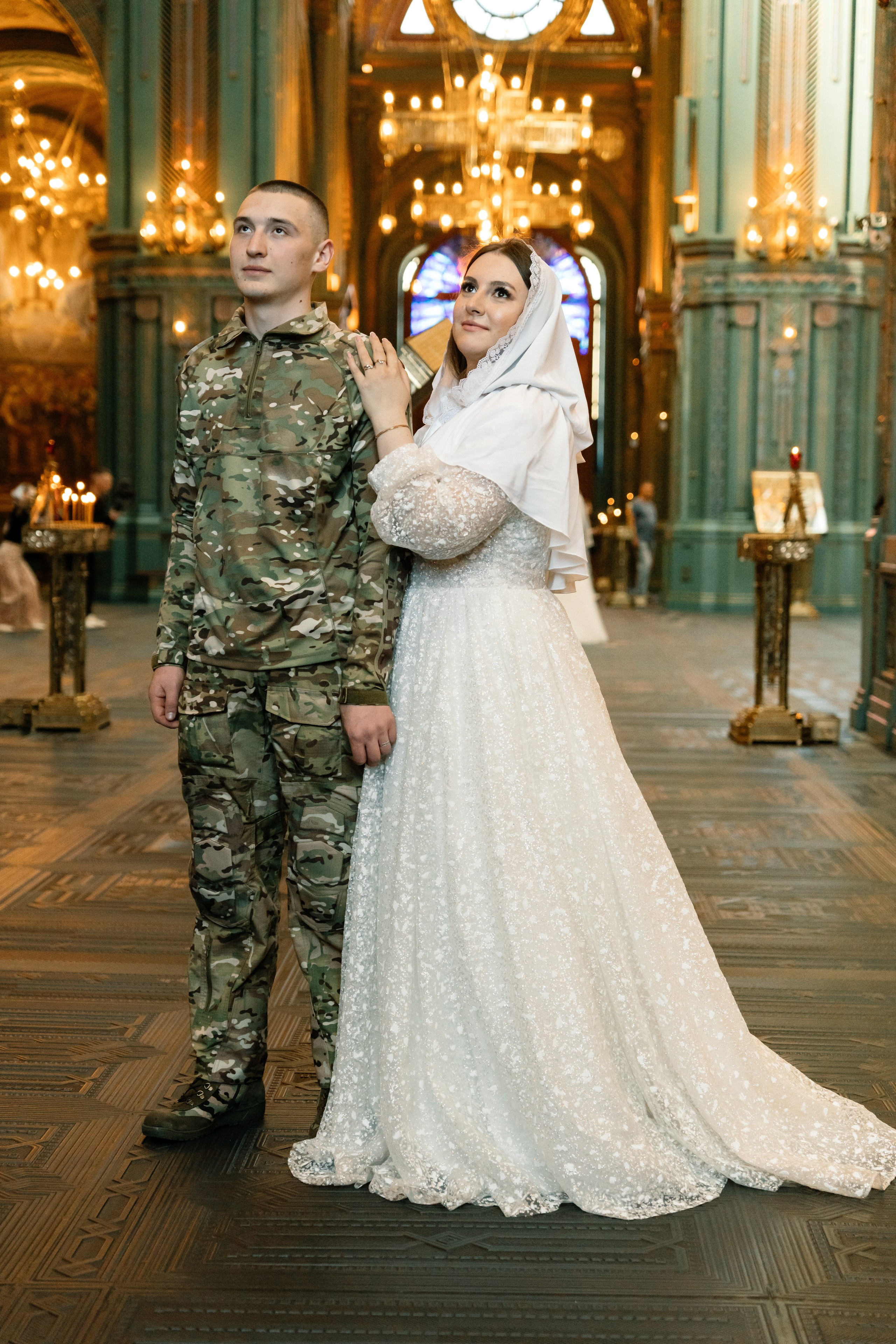 Венчание в Главном храме вооруженных сил (Патриот). Семейный фотограф Одинцово Москва Наталия Черенкова