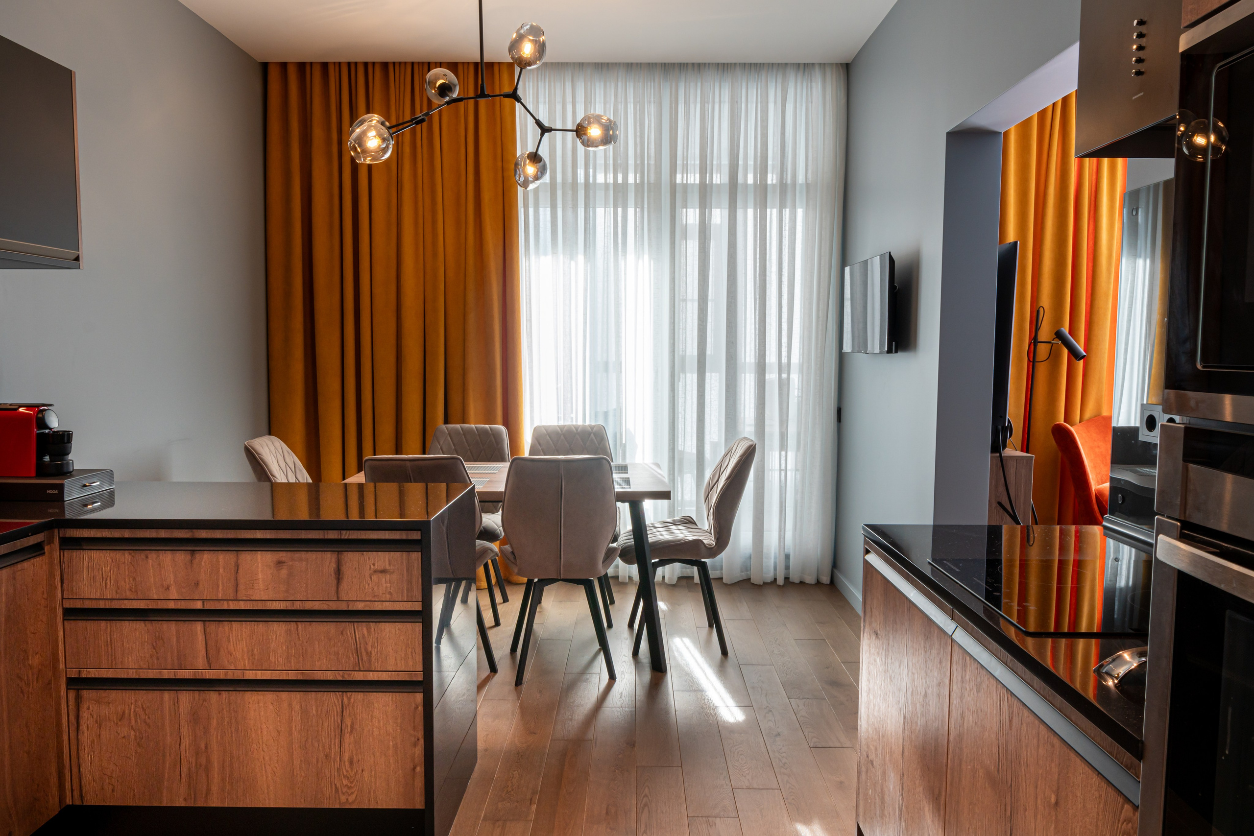 Съёмка квартиры для портфолио дизайнера интерьеров