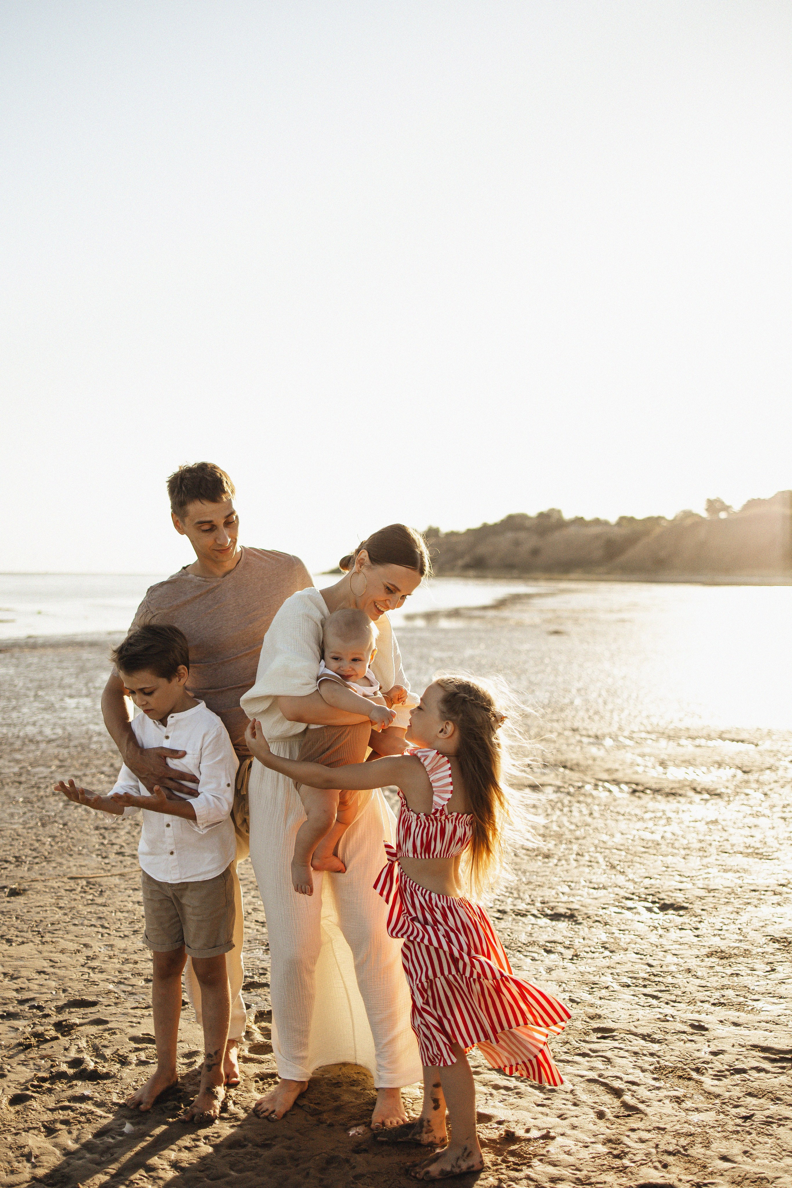 Летняя история на берегу. Семейный и детский фотограф, таганрог, ростов-на-дону