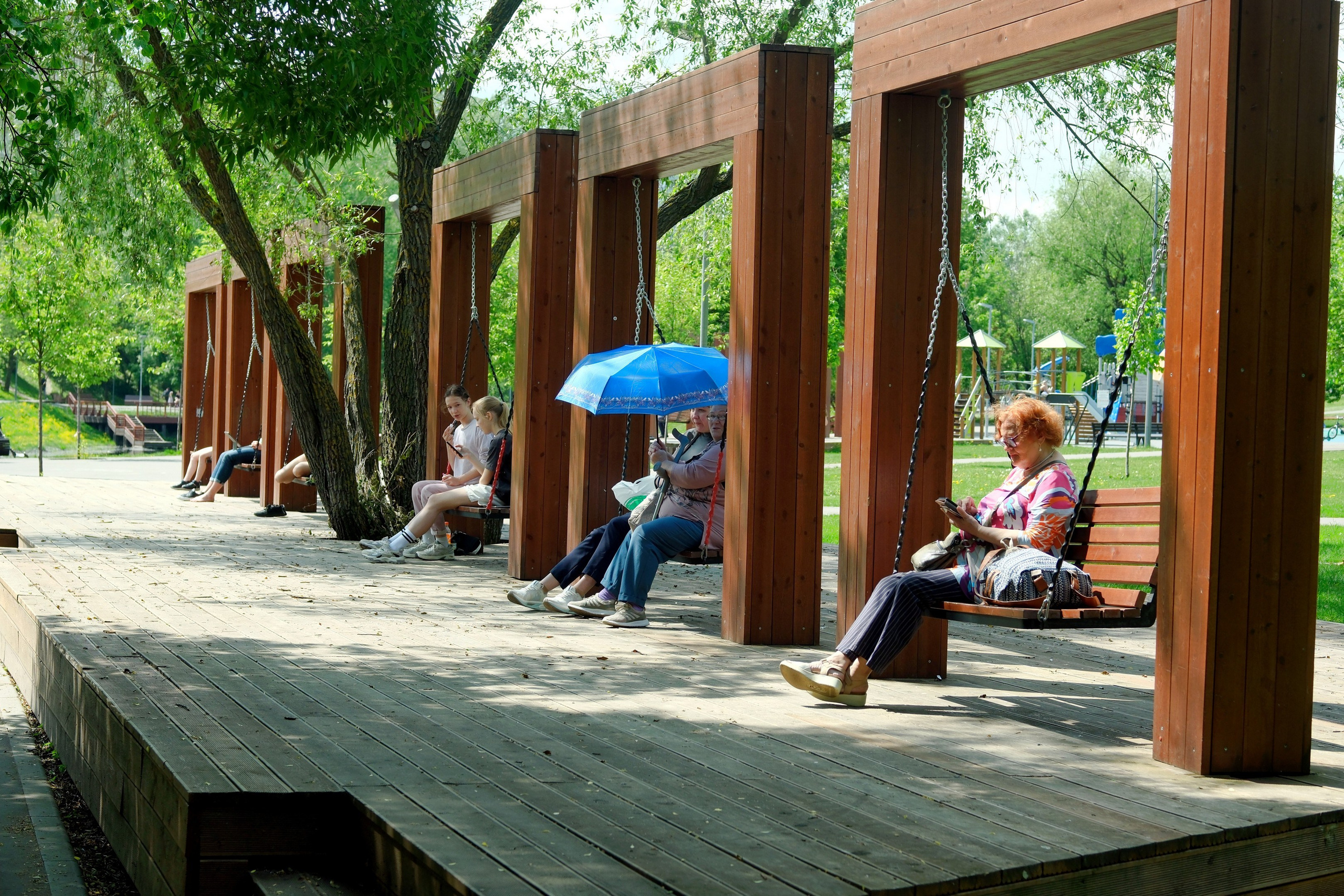 Кировоградские каскадные пруды 2024. Улица, люди, жизнь…