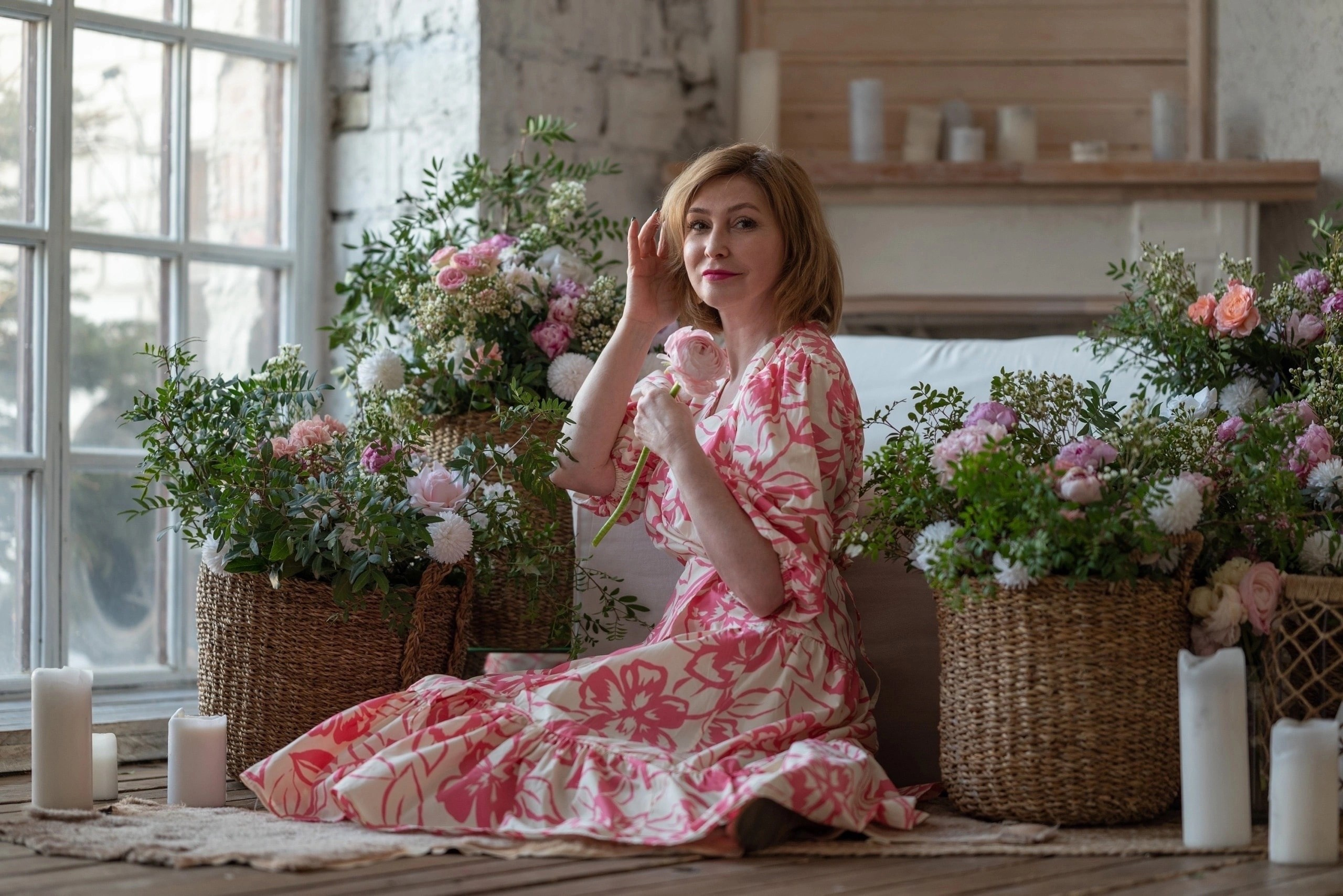 Фотосессия в цветении. Фотограф в Тюмени Голышева Елена