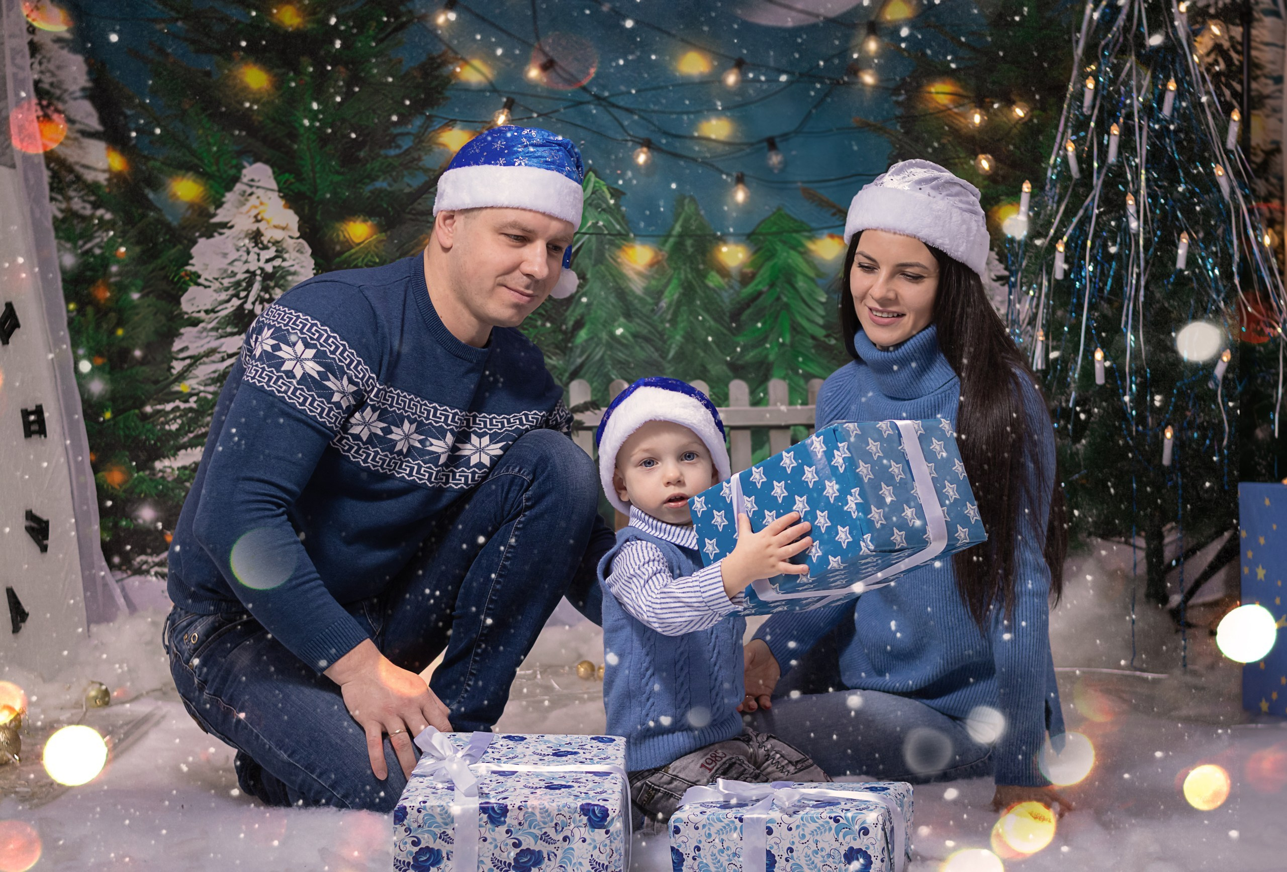 НОВОГОДНИЕ. Фотосалон Рудня. Волгоградская область. Фотограф Вера