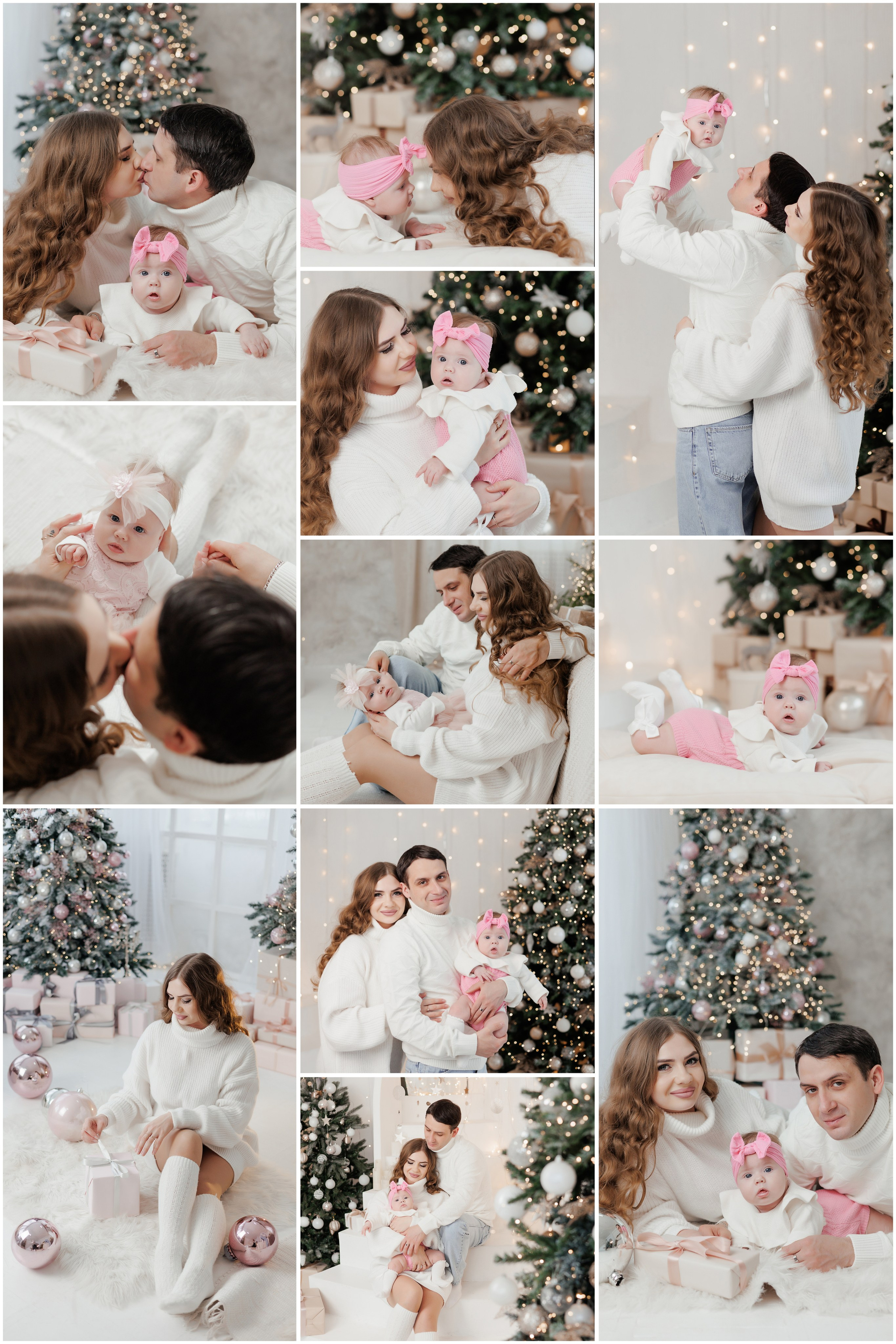 Семейная фотосессия в фотостудии и на природе в Твери. Свадебный и семейный фотограф в Твери и Тверской области