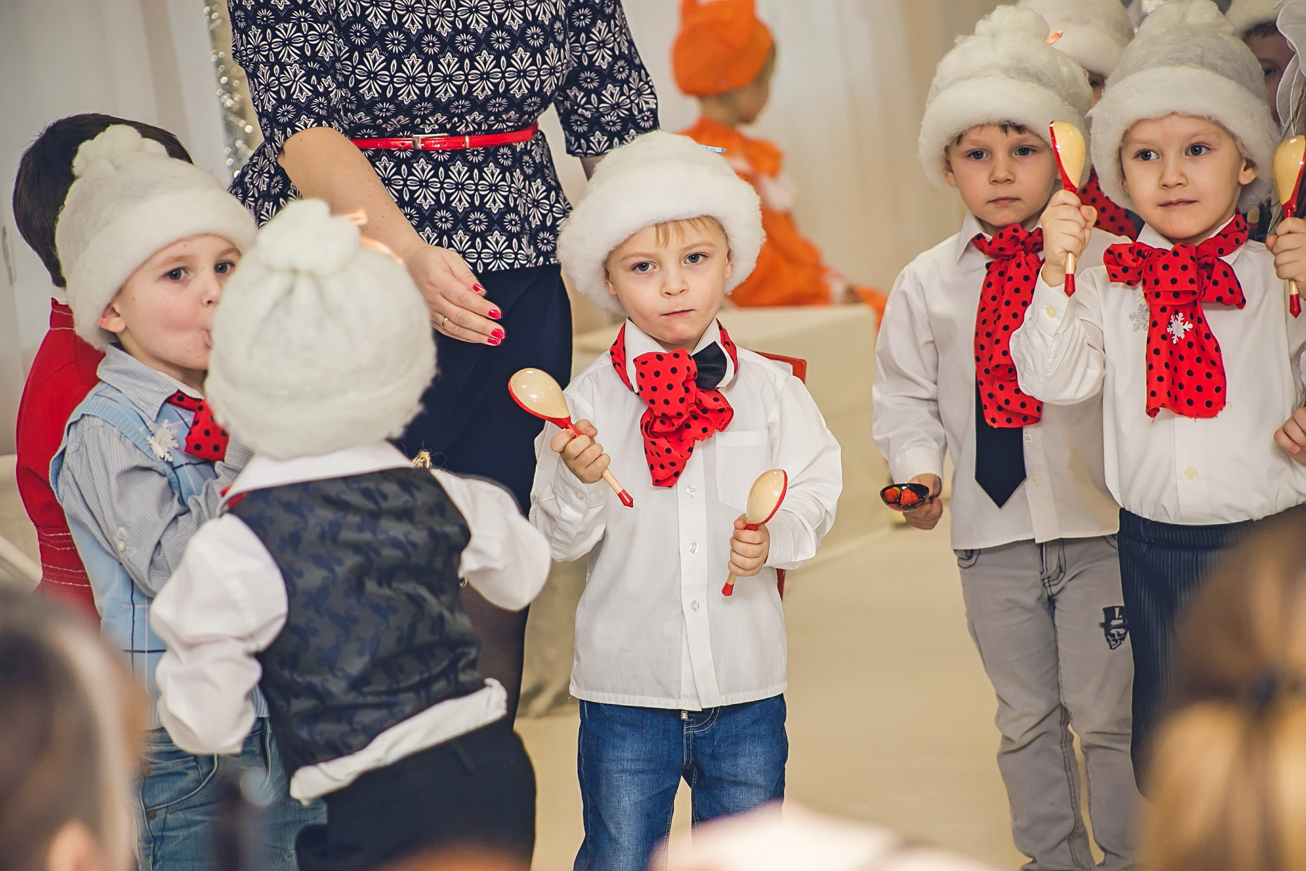 Новый год в саду. Семейный и детский фотограф в Нижнем Новгороде