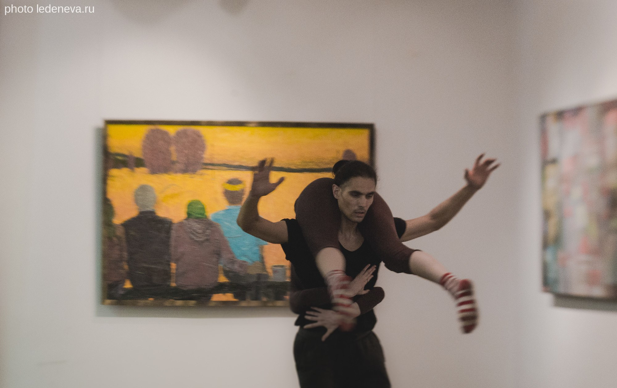 Танец в музее, проект DNK dance company. Анна Леденева Фотограф