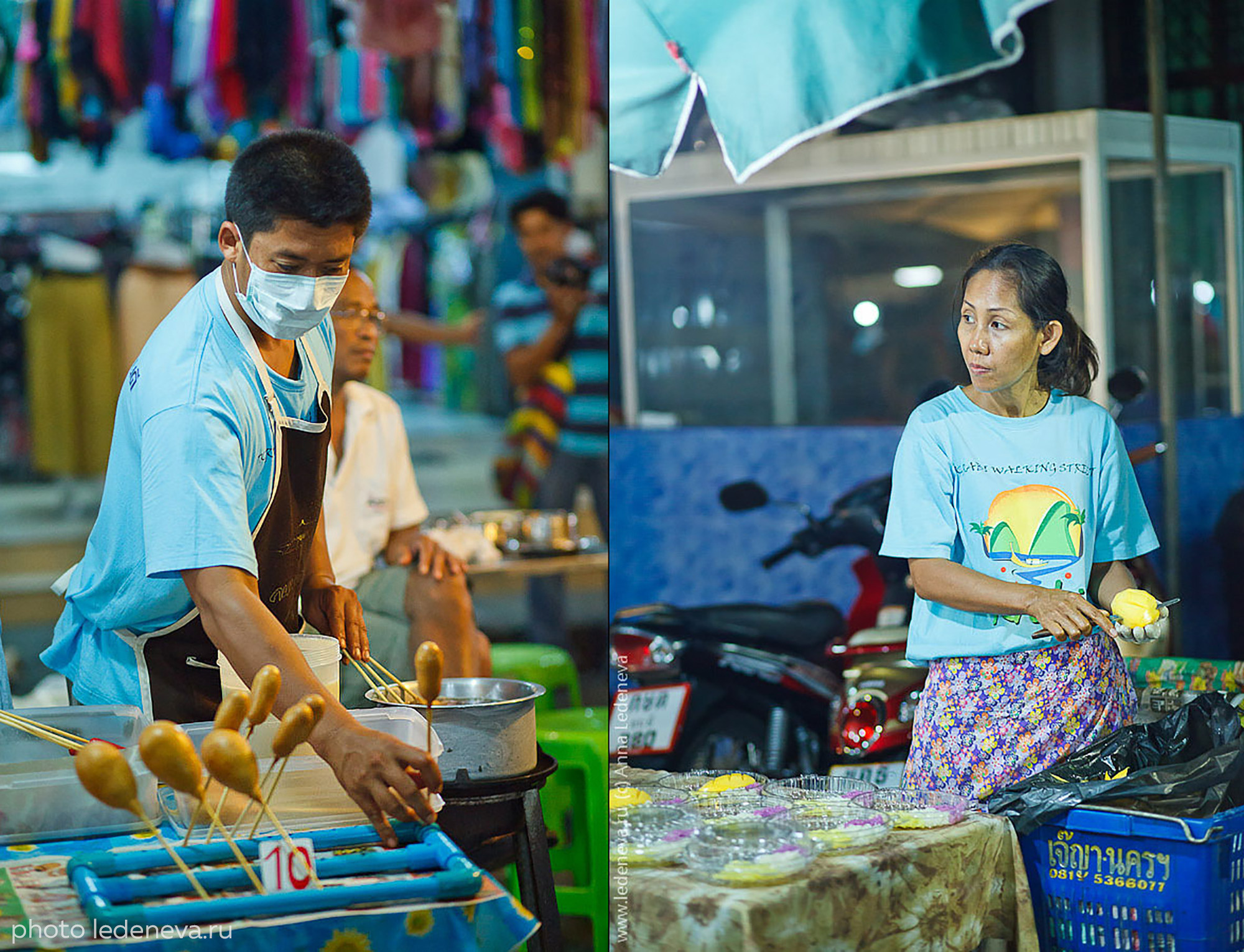 Таиланд Краби Ночной рынок. Анна Леденева Фотограф