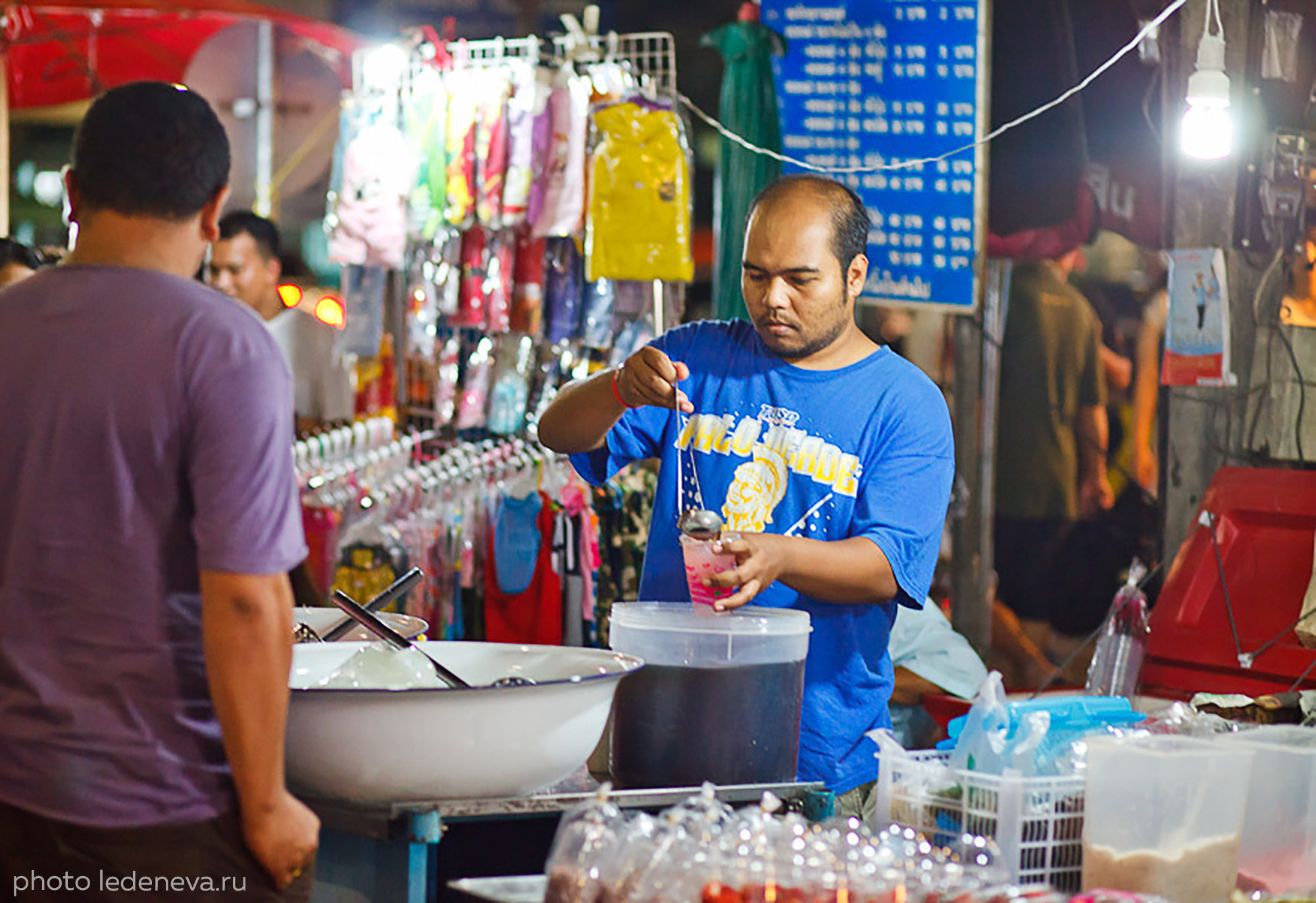 Таиланд Краби Ночной рынок. Анна Леденева Фотограф