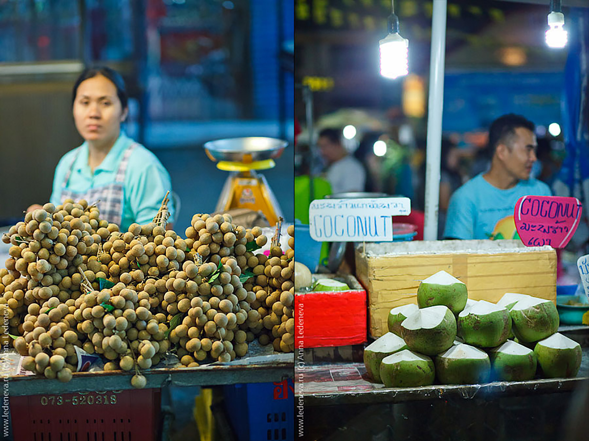 Таиланд Краби Ночной рынок. Анна Леденева Фотограф