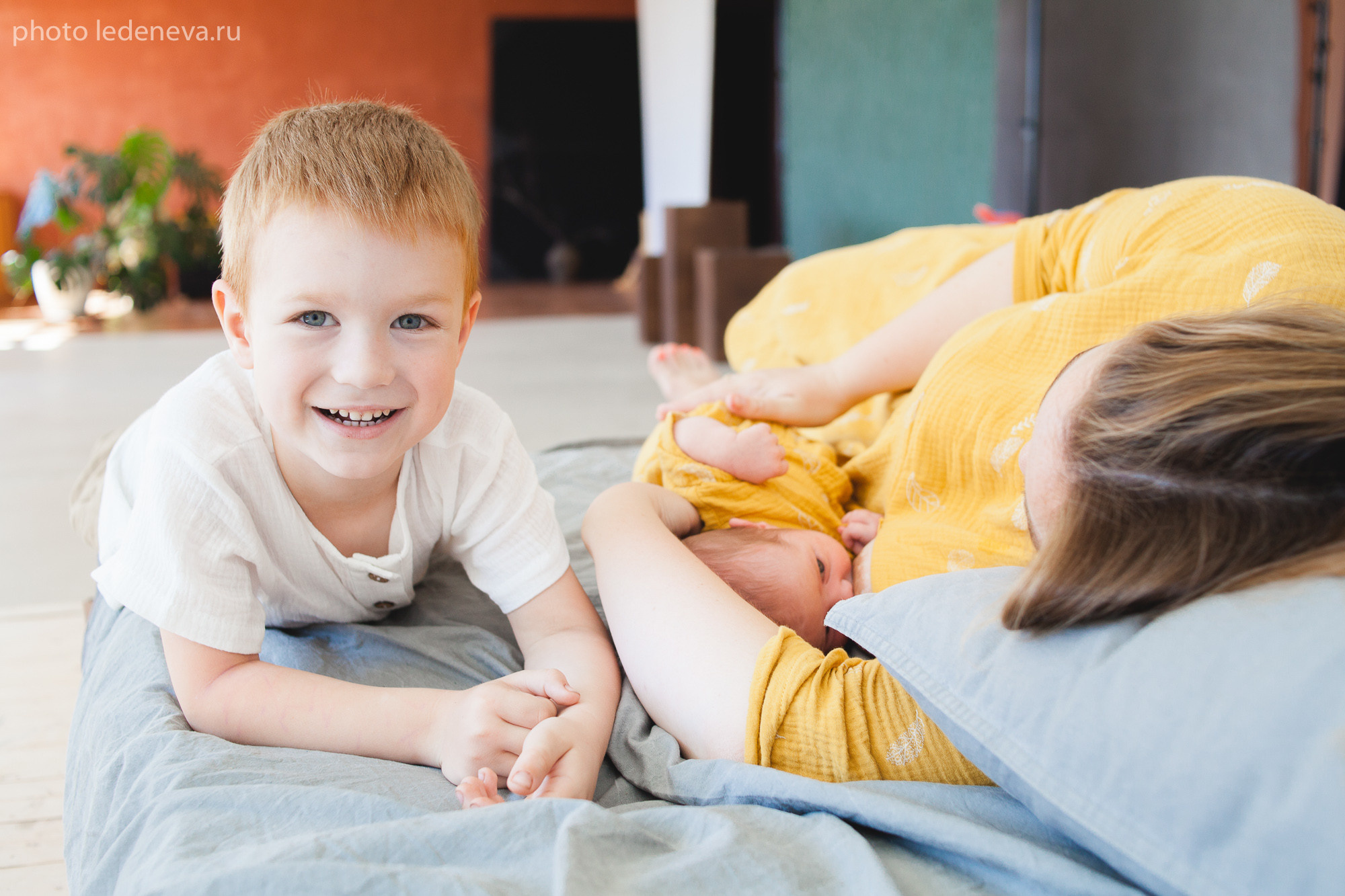 Фотосессия малыша в студии. Анна Леденева Фотограф