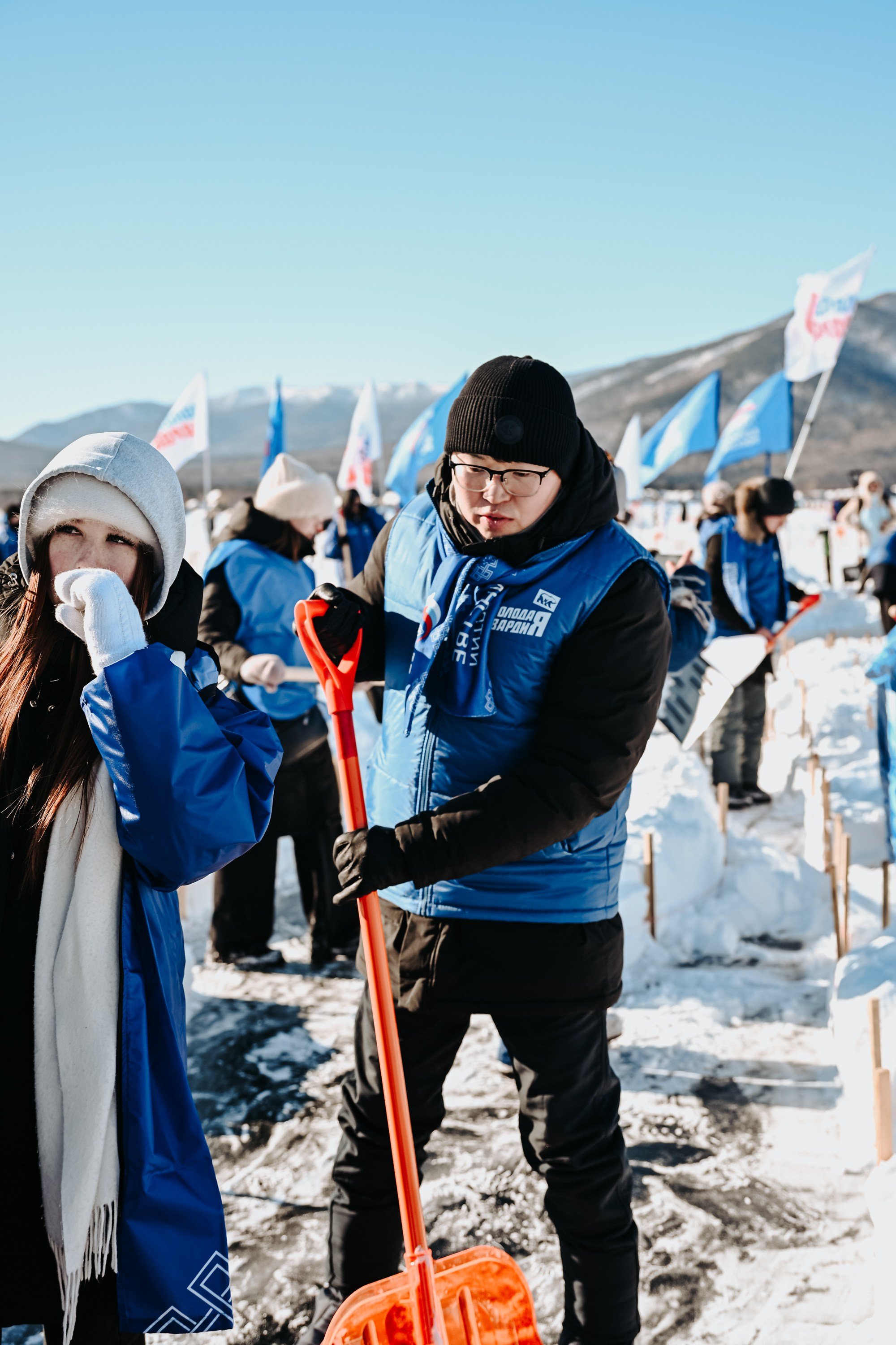 Снежная открытка. Фотобанк Республики Бурятия