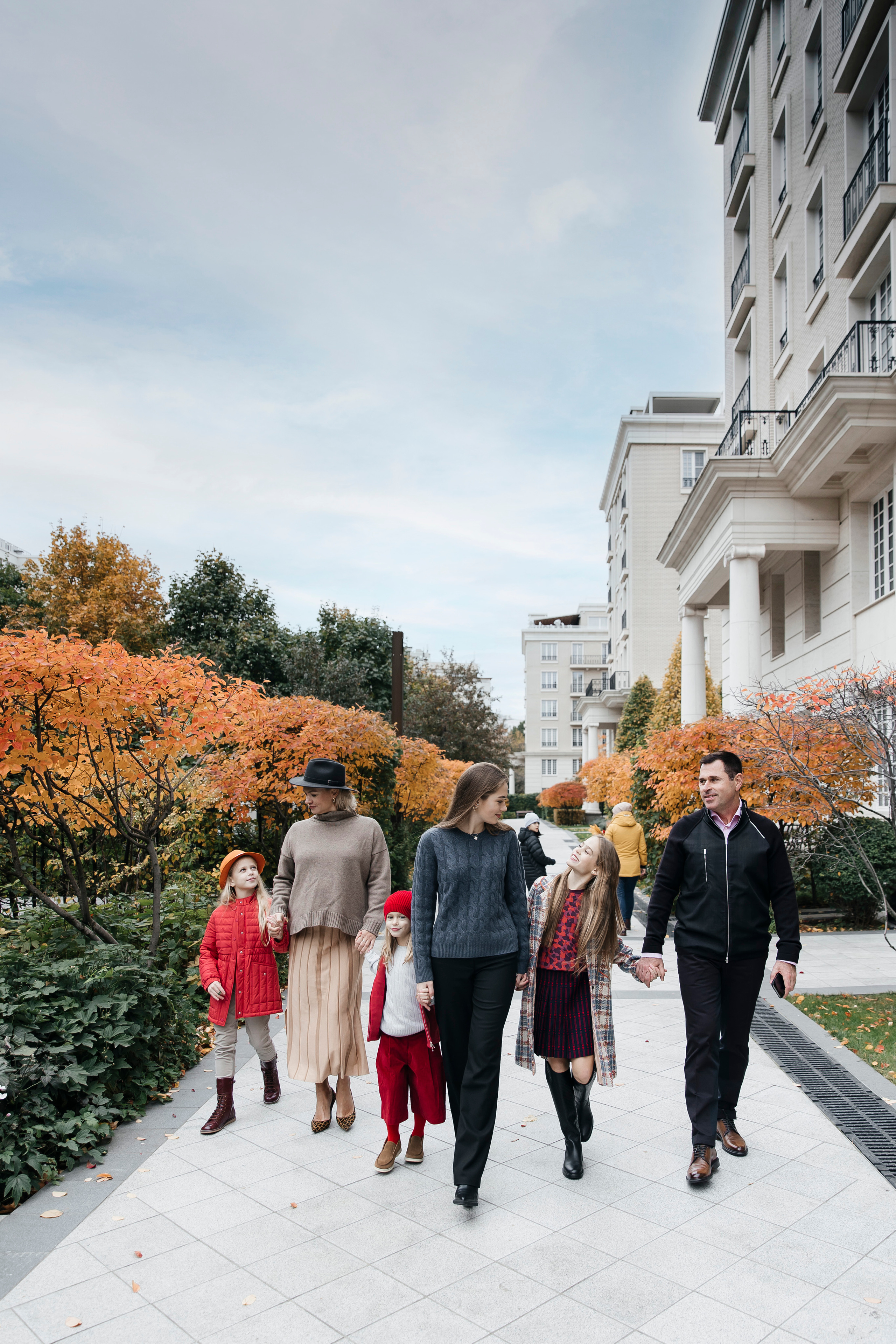 Семейная, осенняя фотосессия в Москве. Свадебный фотограф в Москве Екатерина Гусева