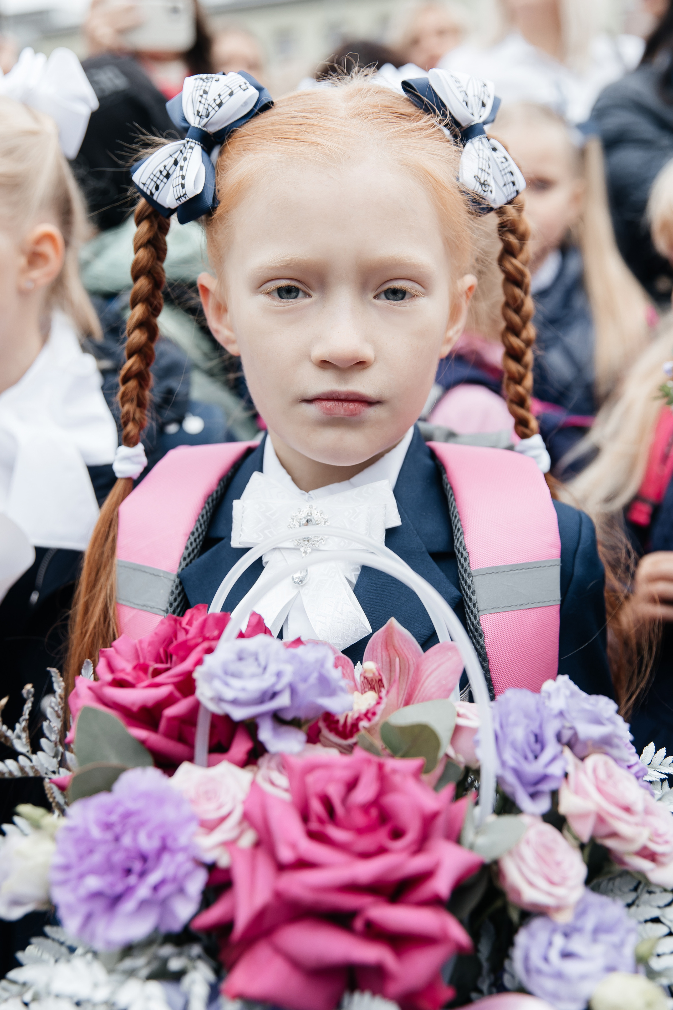 1 сентября в школе 1409 в Москве. Свадебный фотограф в Москве Екатерина Гусева