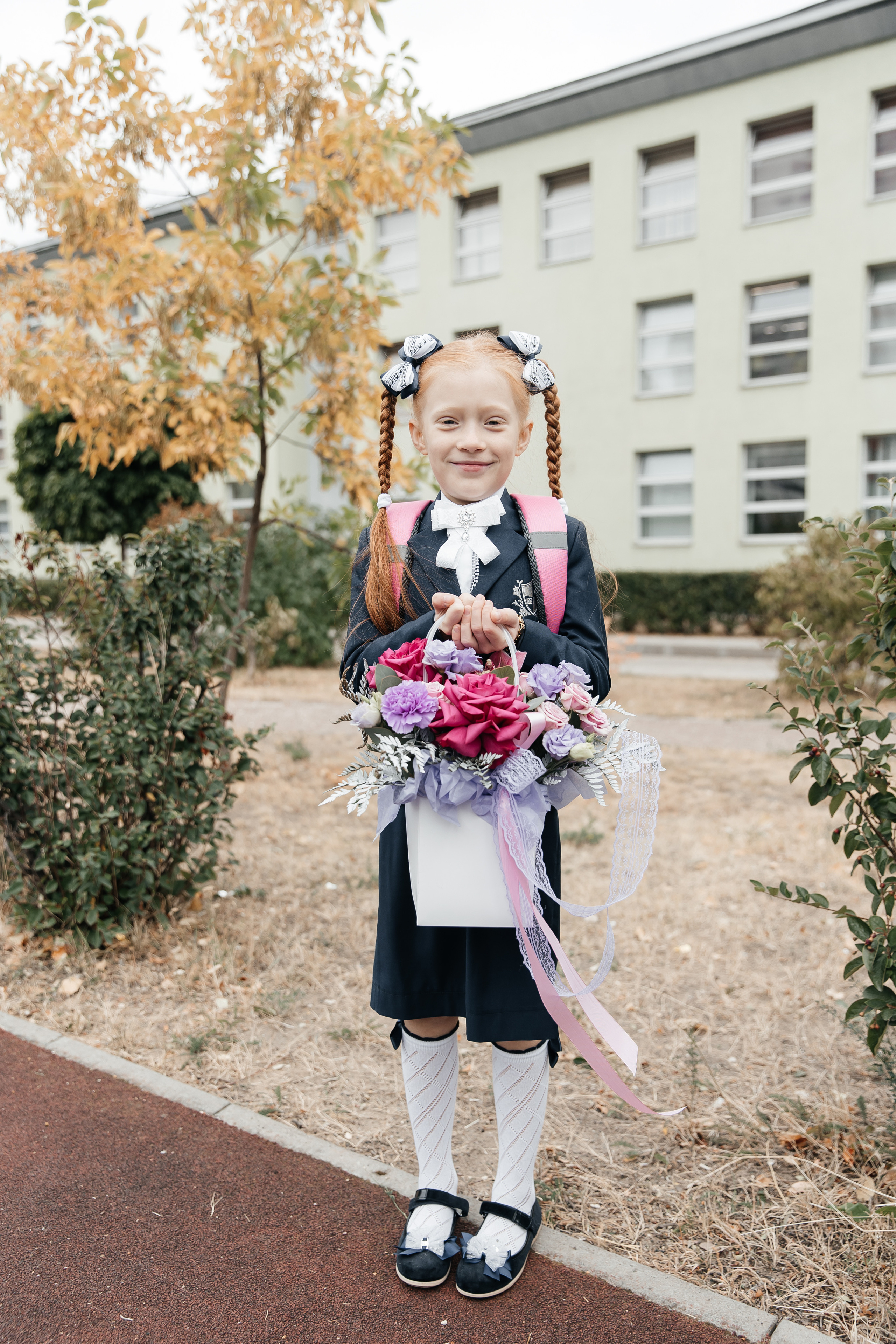 1 сентября в школе 1409 в Москве. Свадебный фотограф в Москве Екатерина Гусева